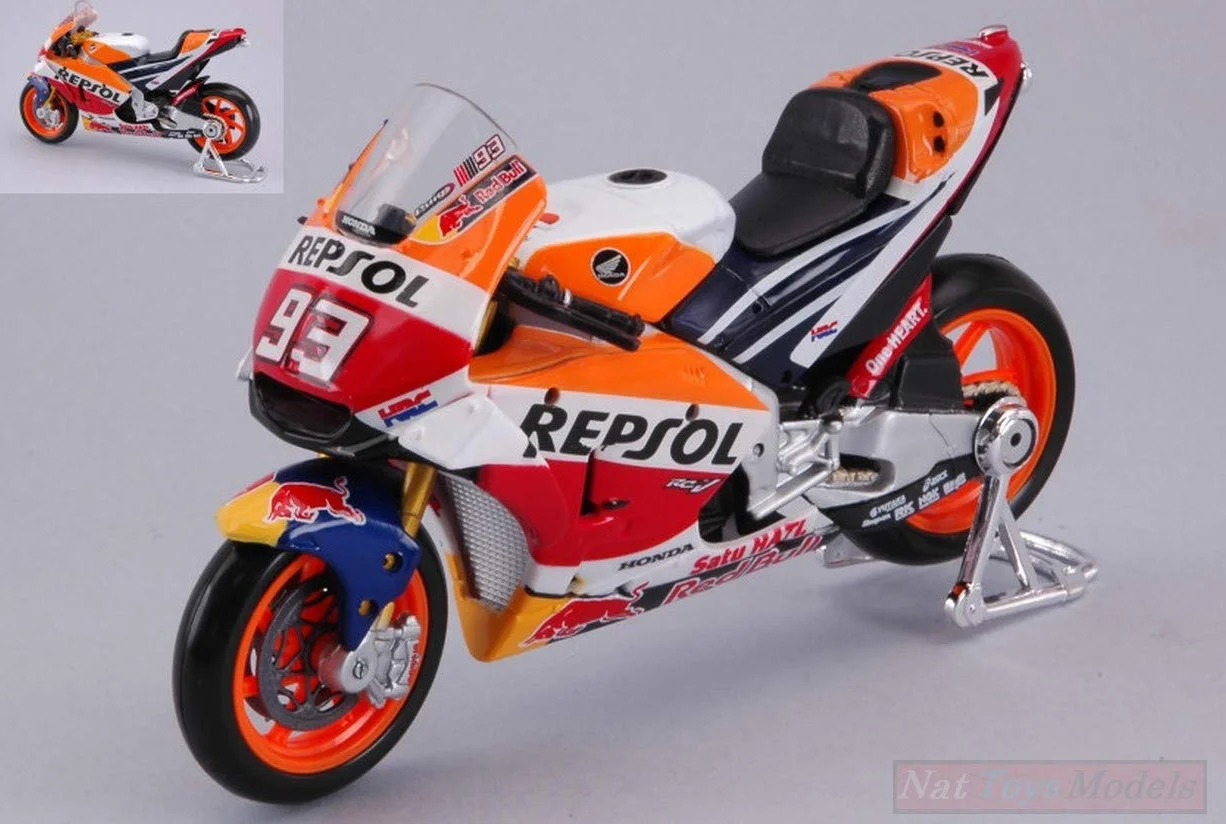 MAISTO Honda RC213V Marc Marquez 2018 MotoGP 1:18 Diecast