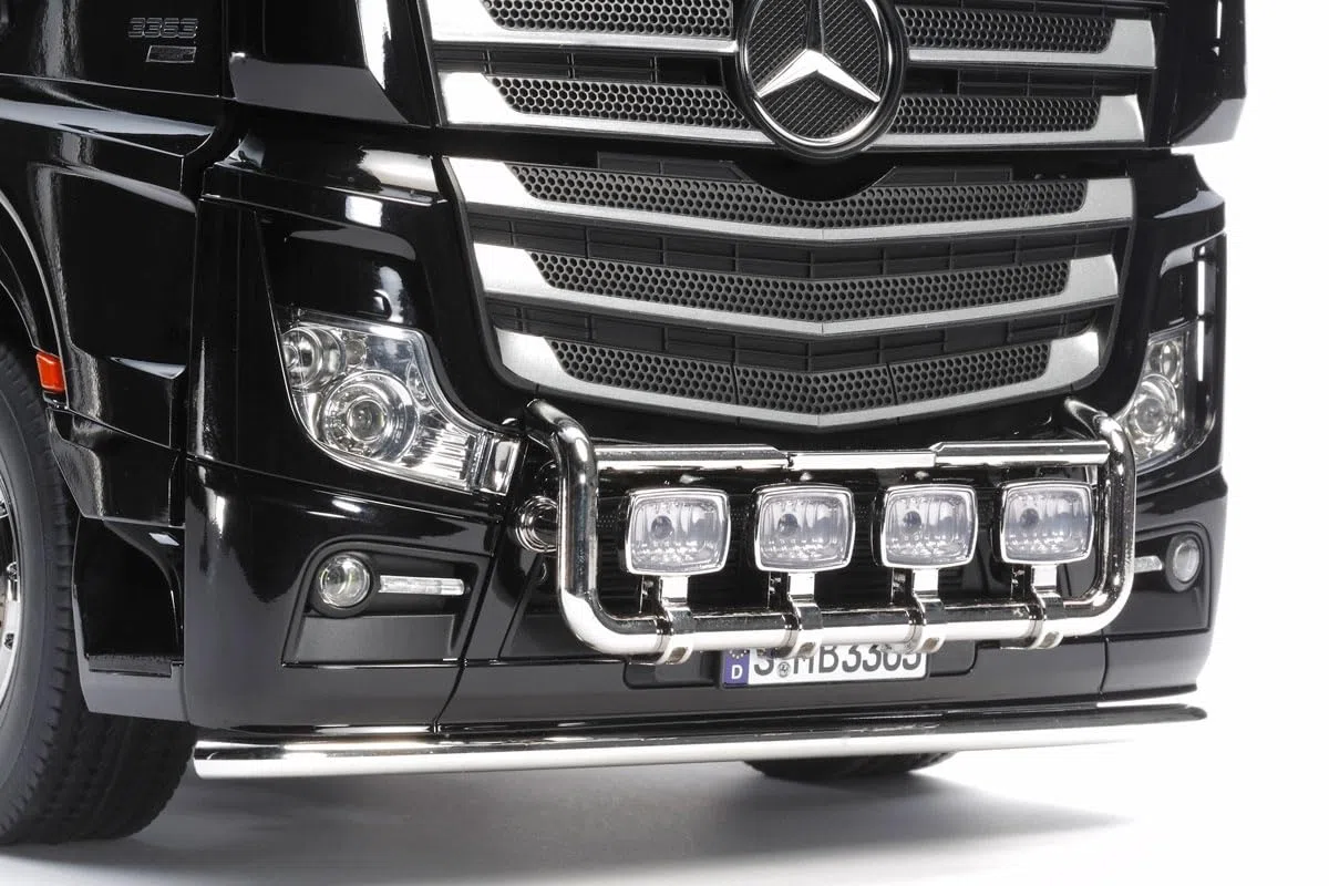 TAMIYA 300056348 1: 14 RC MB Actros 3363 giga SP. 6 X 4, Nero