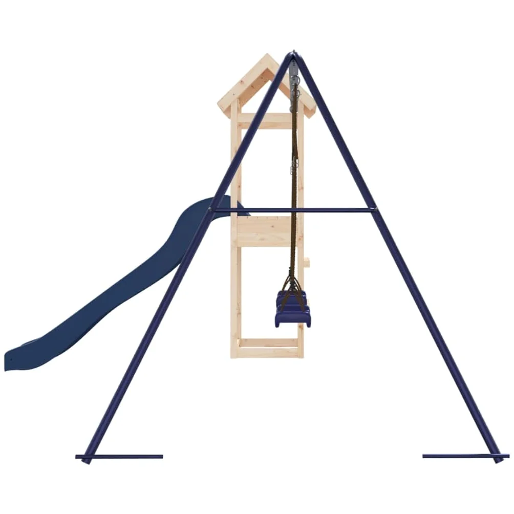 Parco giochi all'aperto 308 x 315 x 194 cm Legno di pino massiccio 02_0004630