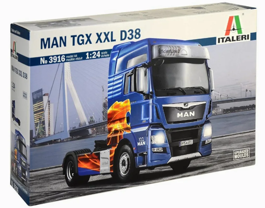 Italeri 3916 Man TGX XXL D38 Model Kit camion plastica Scala 1:24