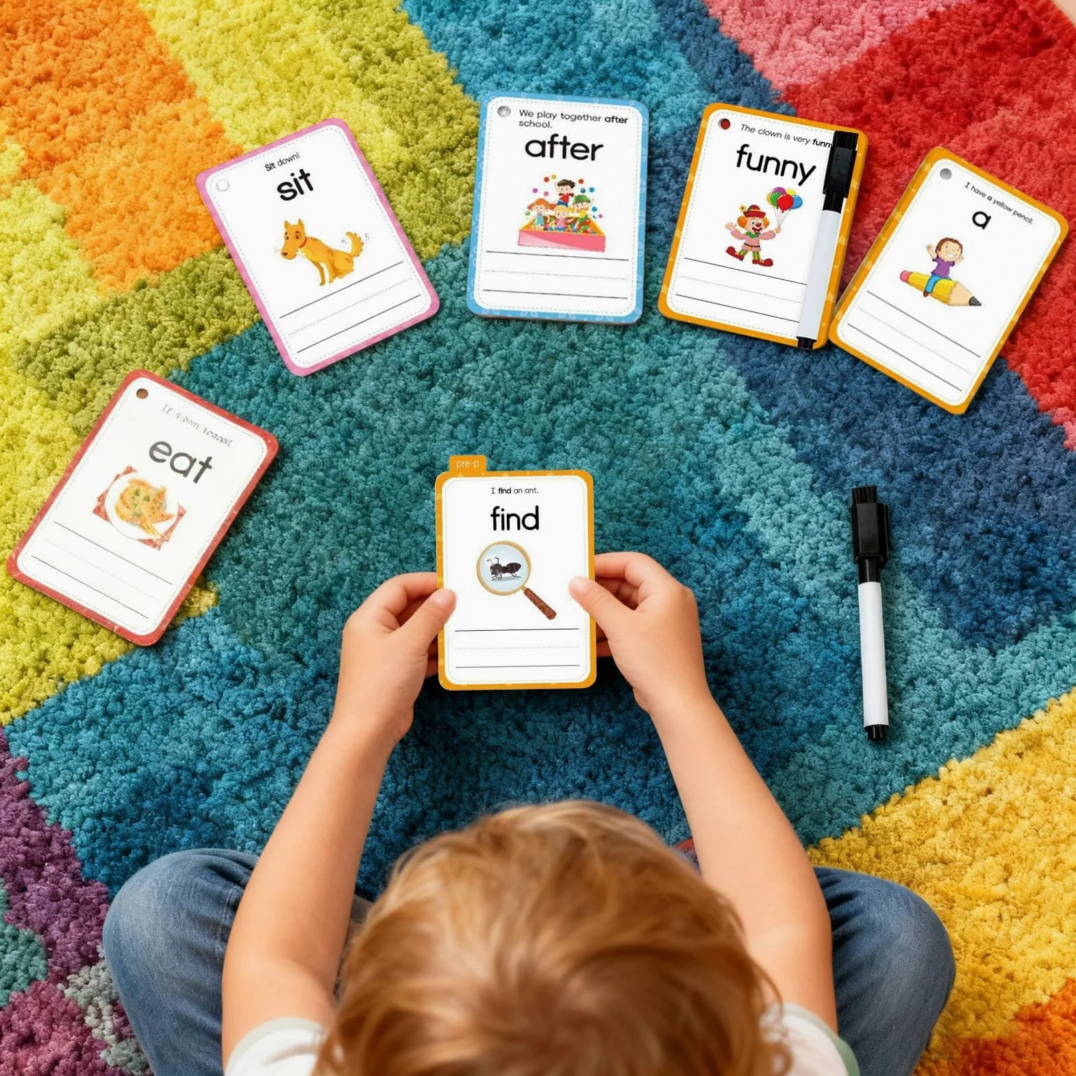 Flashcard Parole Sight Giochi Di Lettura Portatili | Flashcard Vocabolario Per Bambini Ragazze Insegnanti Istruzione Domestica Attività In Classe Apprendimento