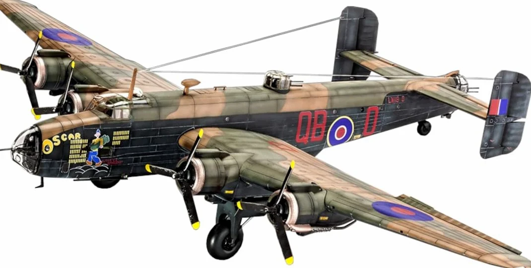 Revell Handley Page Halifax B Mk.III - Kit modellino in plastica non costruita/non verniciata, scala 1:72