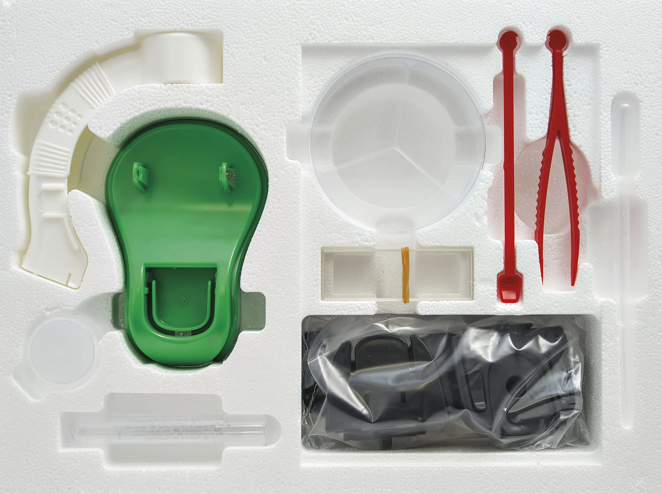 Clementoni - 19347 - Scienza E Gioco Lab - Il Mio Primo Microscopio - Laboratorio Microscopio Ottico 150X, Esperimenti Scientifici per Bambini dagli 8 Anni (Gioco in Italiano), Made in Italy