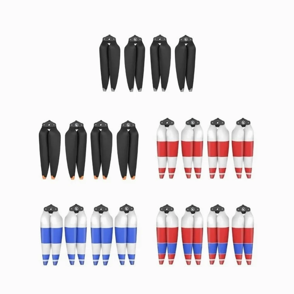 Eliche in plastica Fit For Air 3 Eliche silenziose con forte trazione(Red blue white)