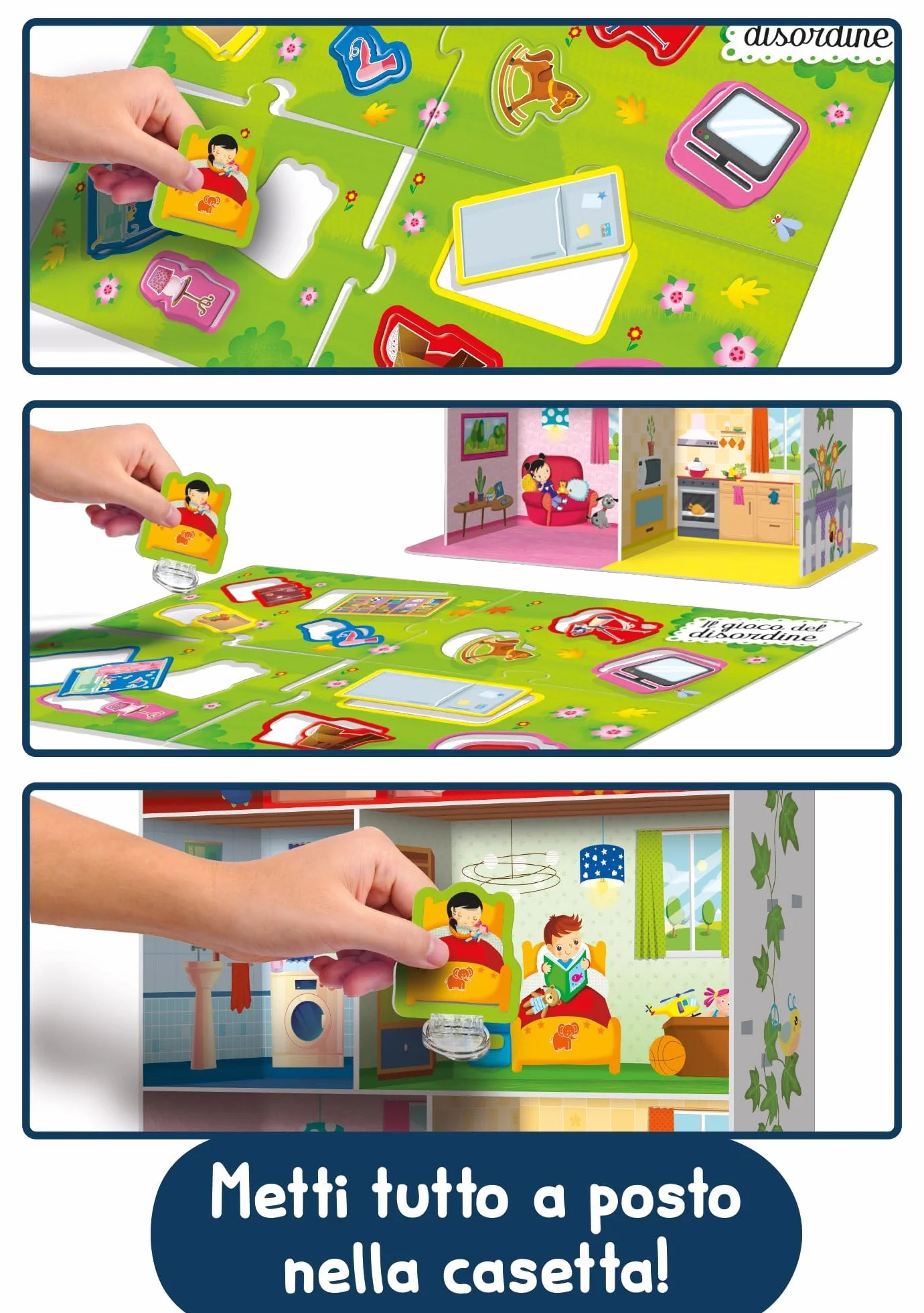 Liscianigiochi - Montessori Maxi La Mia Casa, 3-6 anni, 95162