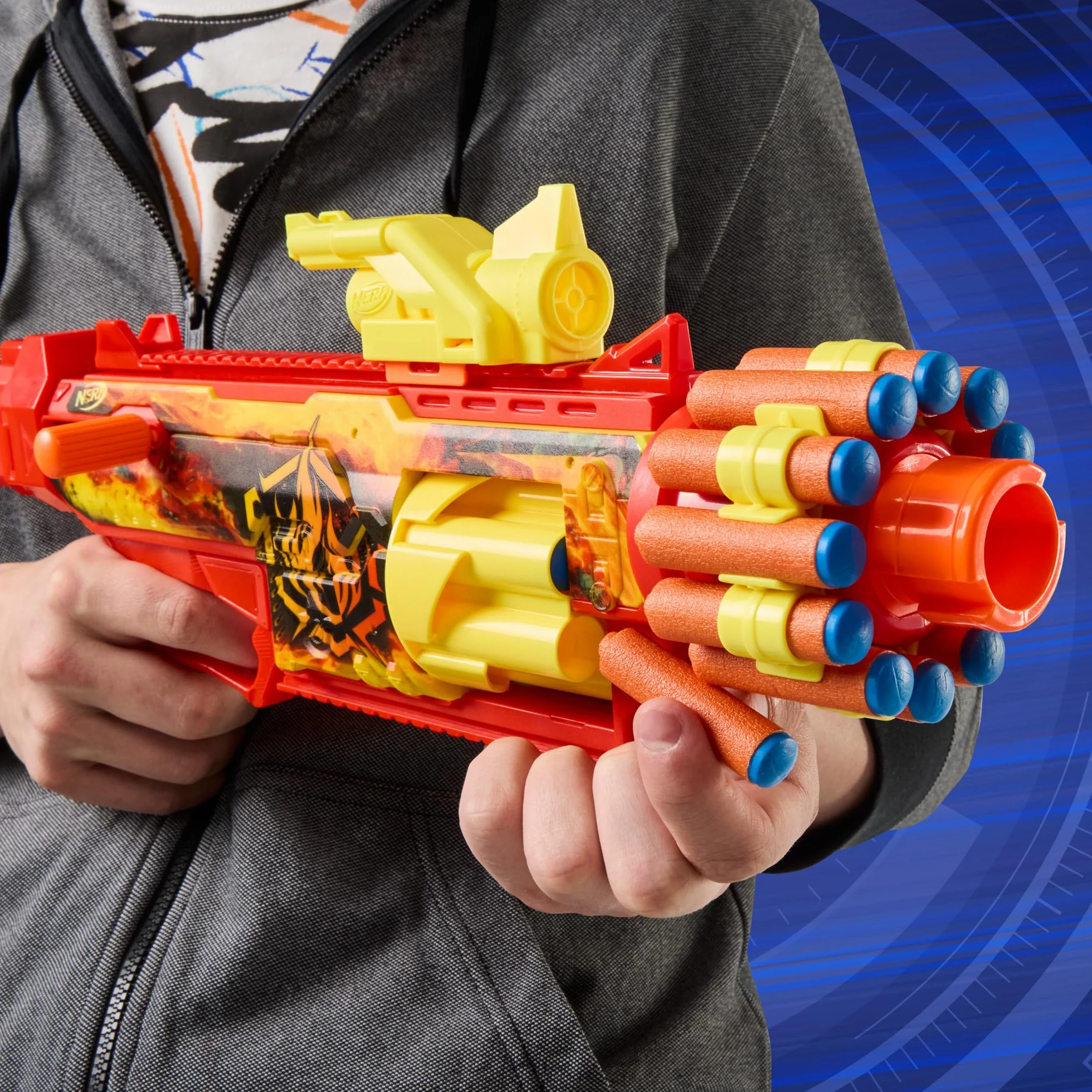 Nerf FlareFusion e blaster N1, 18 dardi