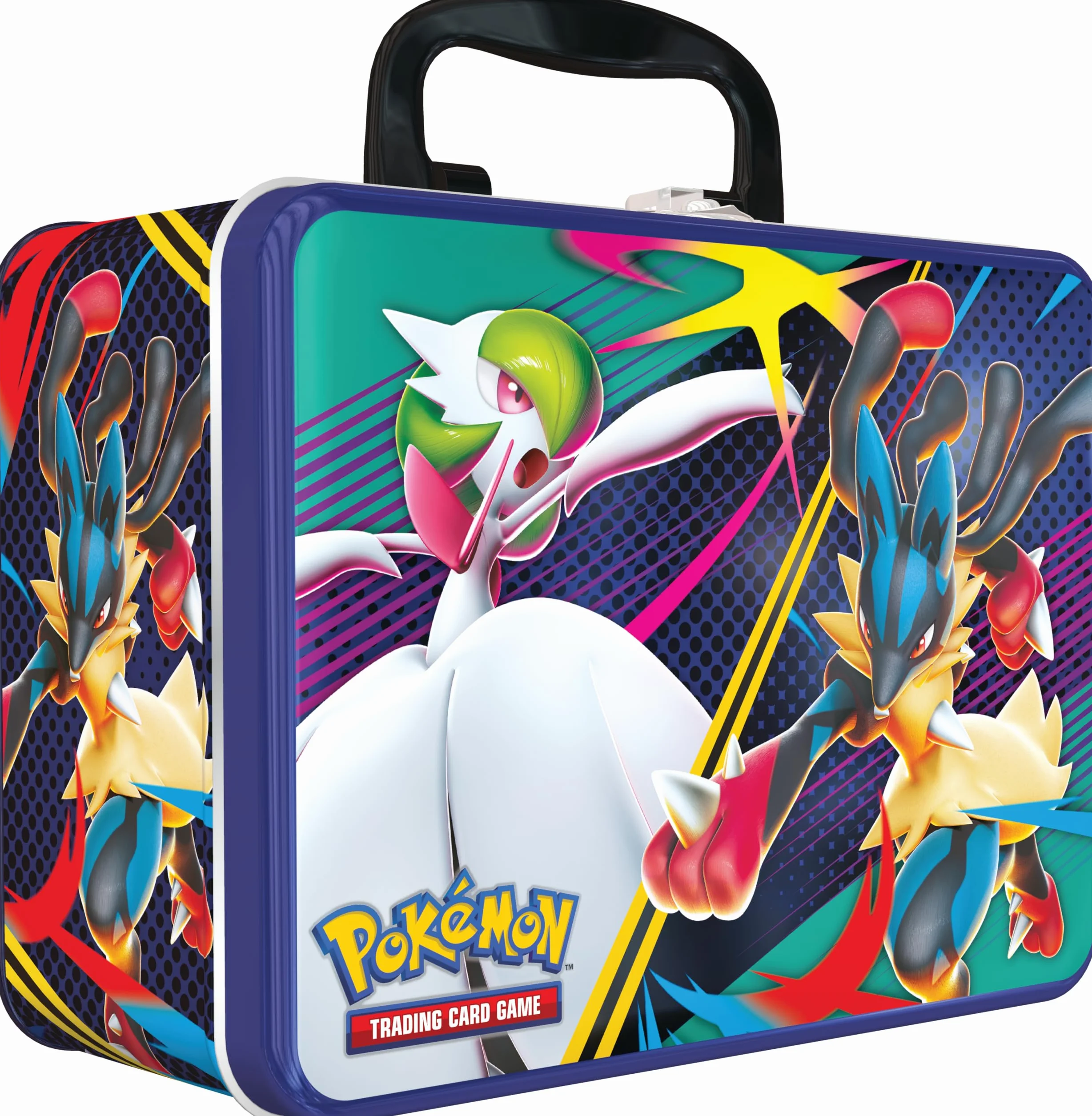 Pokémon GCC Bauletto da Collezione Mega Gardevoir Mega Lucario 3 Carte Olografiche 6 Buste Espansione