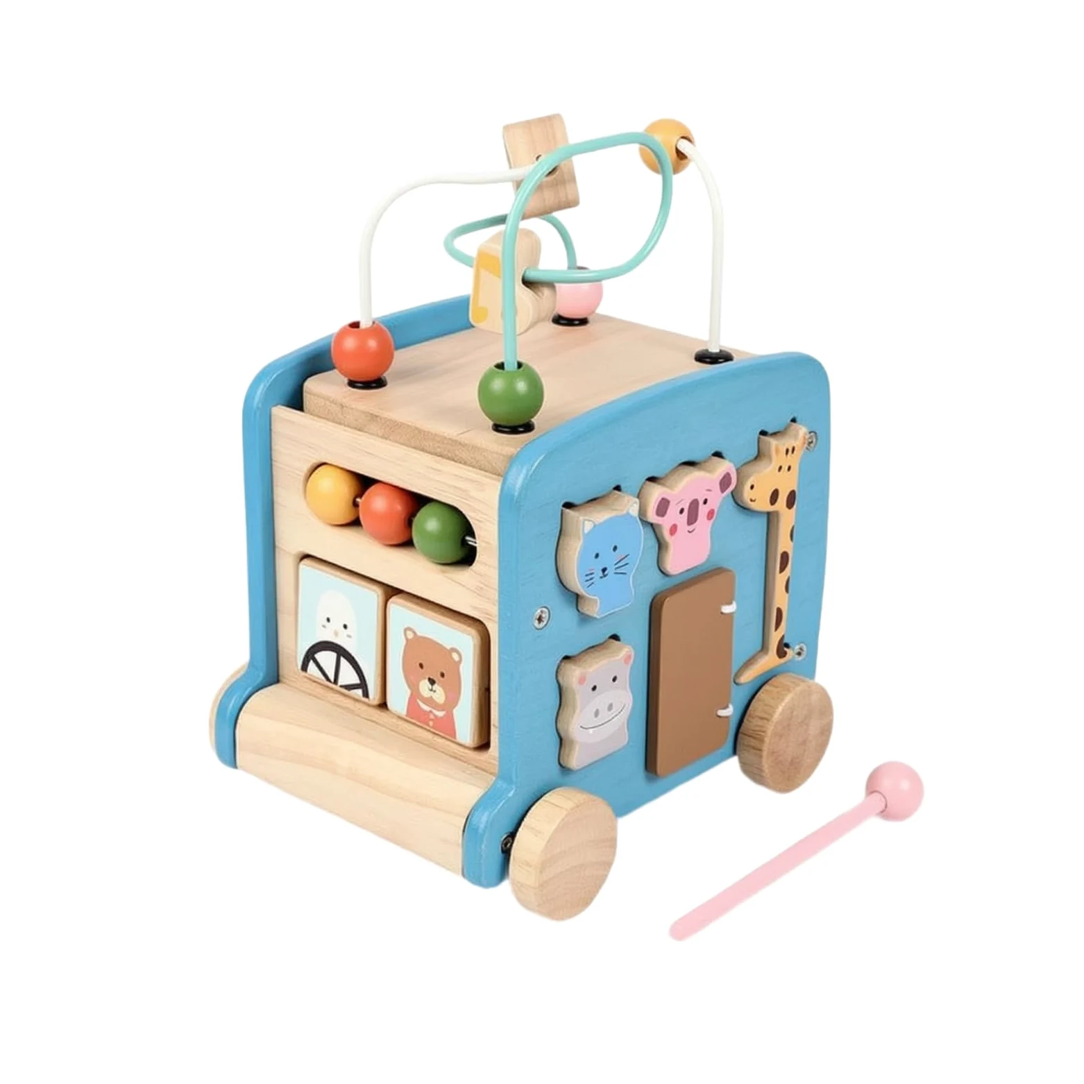 Gioco Montessoriano Incastro, style to 2 | Multiattività, Motricità Fine, Giocattolo, per Cameretta, Bambini Piccoli