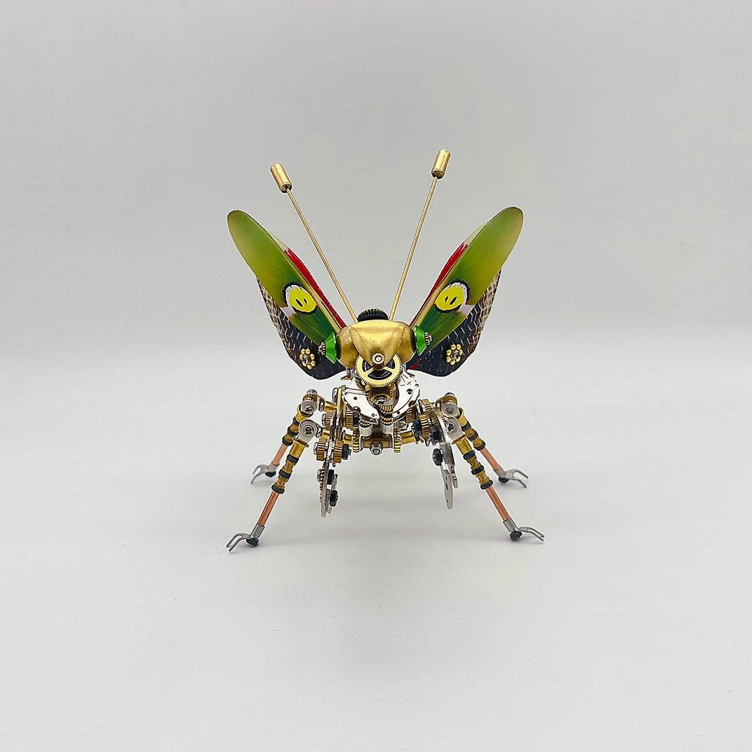 Puzzle in metallo 3D, 300 pezzi, 3D Steampunk, modello di adoratrice meccanica 3D, giocattolo di montaggio per bambini adulti