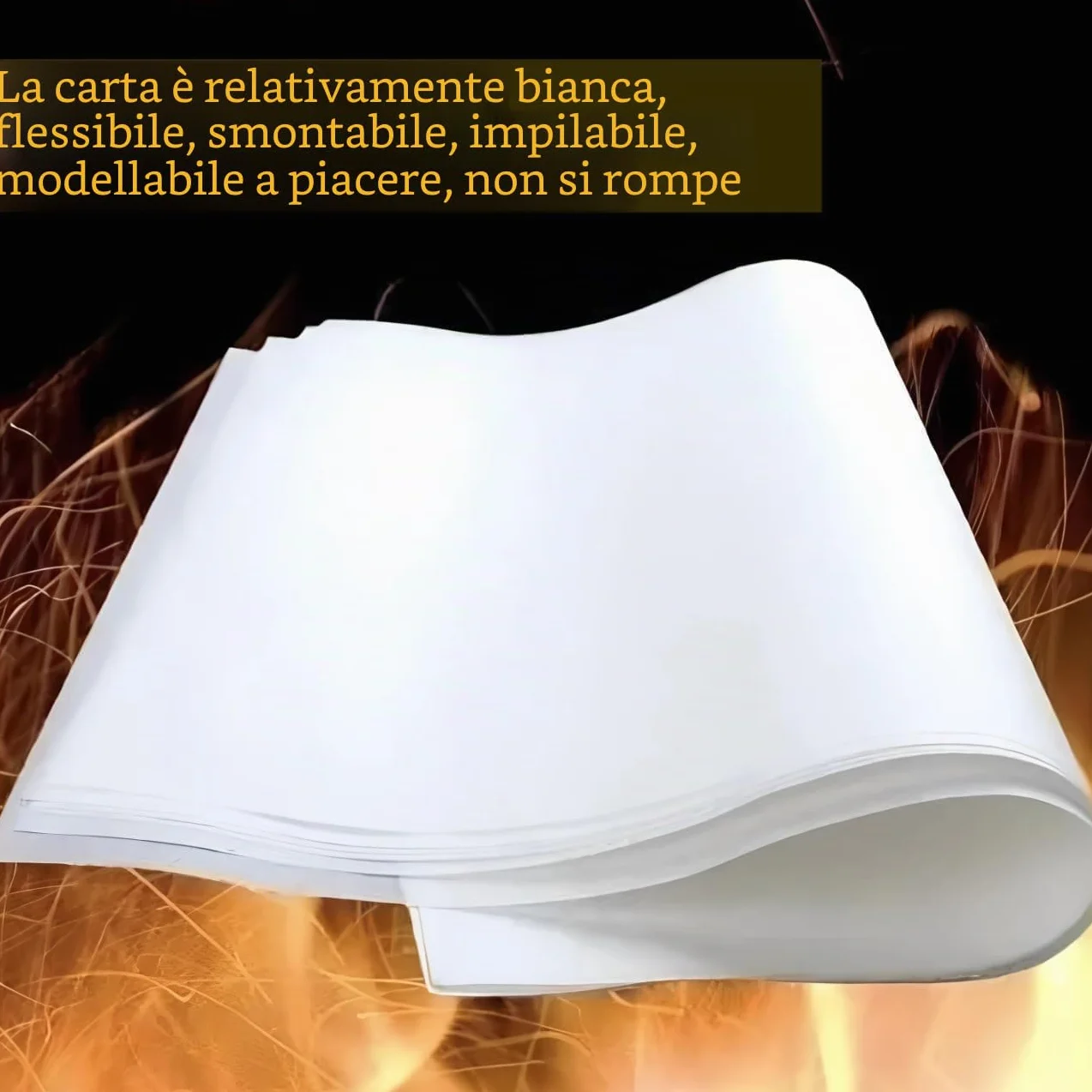 Carta Magica 50 pezzi, Carte Desideri Veloci, Puntelli da Palco Effetto Svanente Scintillante per Maghi 10×10 cm