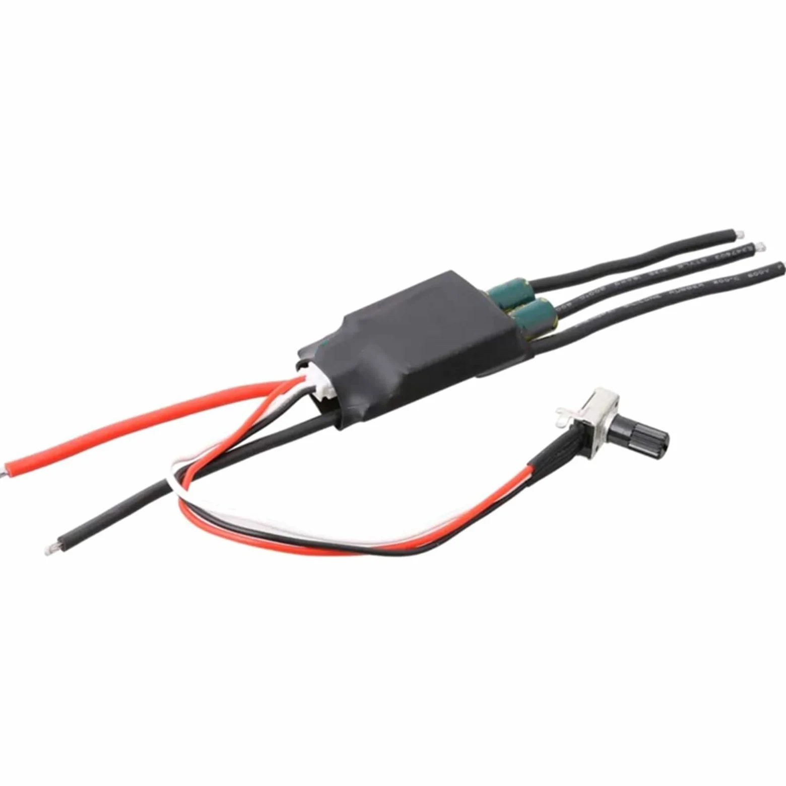 DC 7-24V 200W BLDC 3 Per Fase Brushless ESC Driver Del Motore Scheda Di Azionamento Regolatore Velocità Con Potenziometro Modificato Veicolo ESC RC