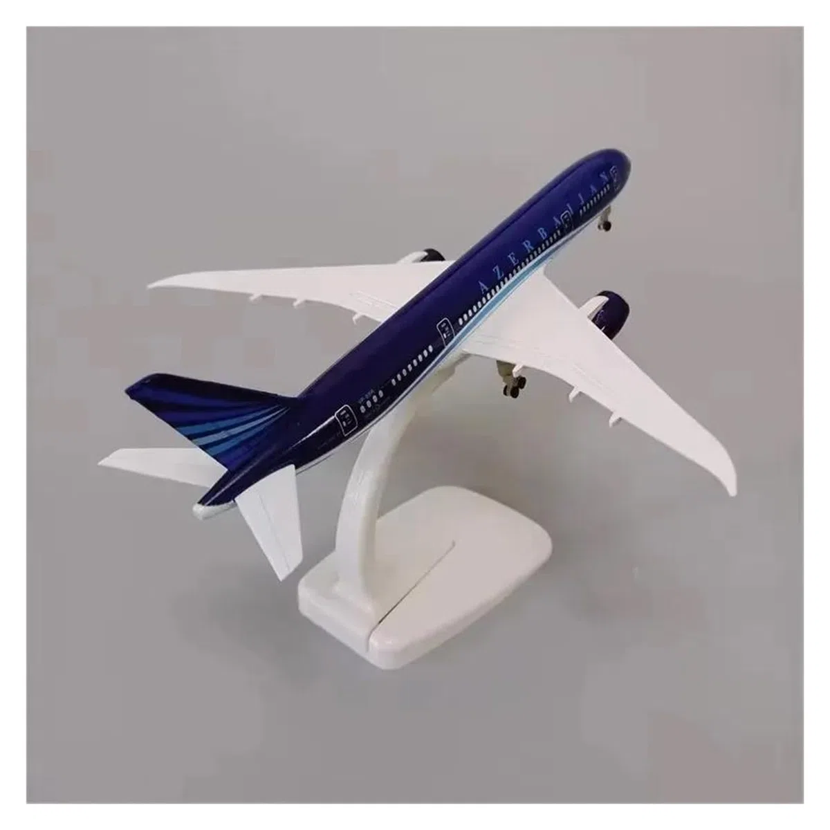 Aereo in Metallo pressofuso per B787 Azerbaigian 20 cm Modello di Aereo Boeing 787 Replica in Miniatura Collezione di Metalli per Aviazione Display per Raccolta ed Esposizione