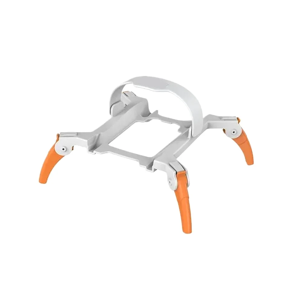 Estensioni del carrello di atterraggio rinforzate per 3 accessori compatibili per la protezione delle gambe di supporto degli ingranaggi(Orange-grey)