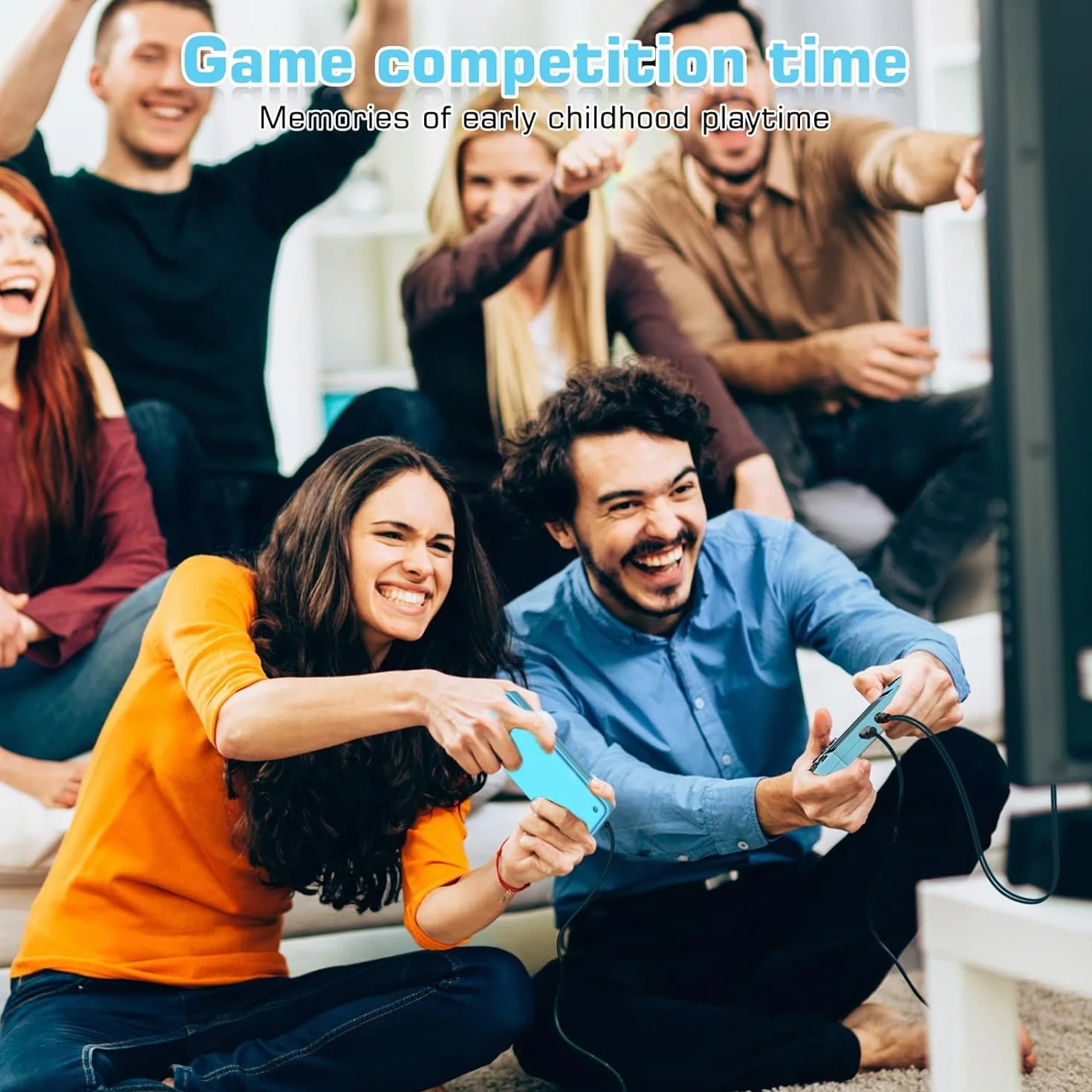 GameBoy Mini Game Console, Supporta 2 Giocatori e si Collega Alla TV, Precaricato con 800 Giochi Classici, Schermo LCD da 3,5 Pollici, Mini Sala Giochi, Regalo per Ragazzi e Ragazze