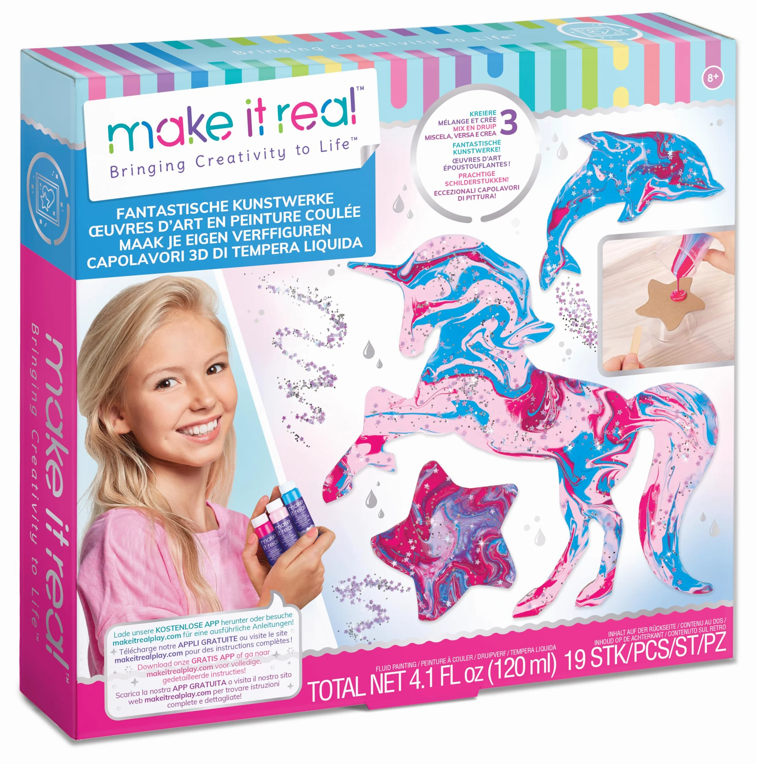 Make It Real - Master Pieces Paint Pouring (1410)