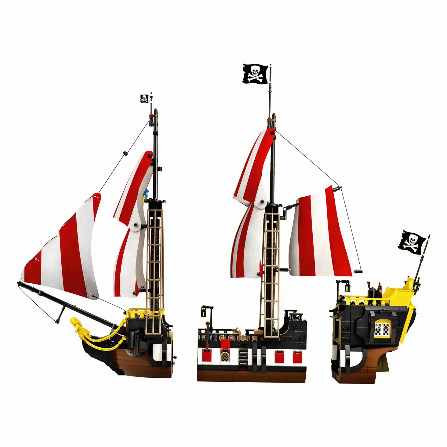 Lego Ideas Pirati di Barracuda bay 21322, Nero