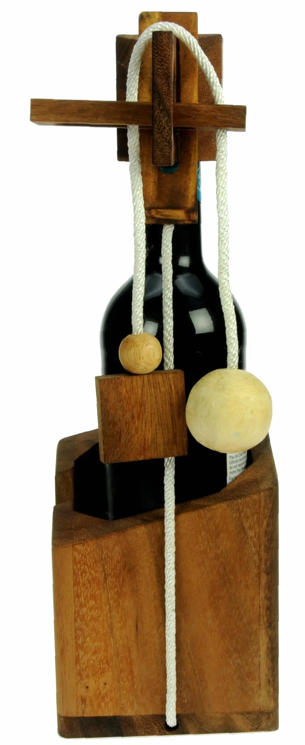 Puzzle bottiglia di vino Rompicapo regalo per adulti Natale