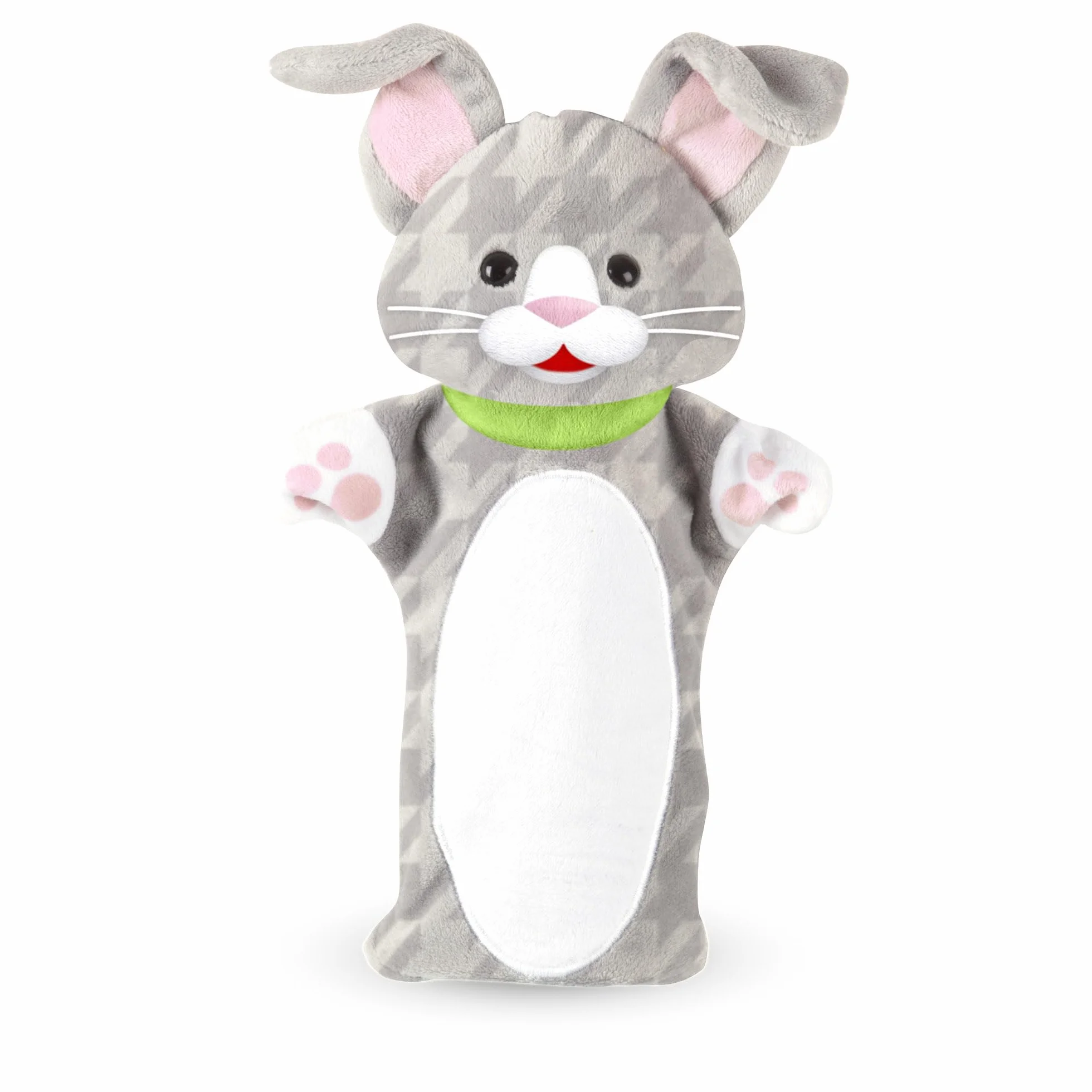Melissa & Doug Marionette da Mano con Animali, Burattini in Stoffa, Regalo Educativo per Bambini 2+ Anni