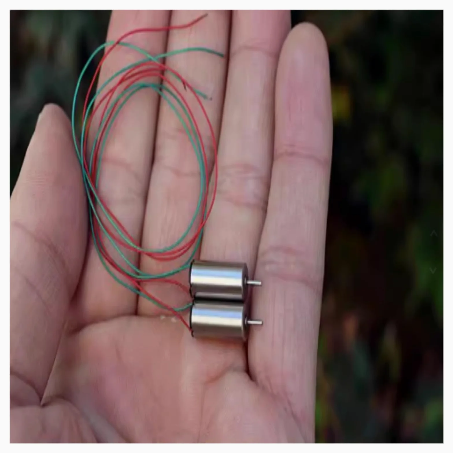 10/50/100 pezzi 6 * 14 mm Micro 614 motore senza nucleo DC 3,7V 53000 giri/min alta velocità coppia elevata for RC drone quadricottero per generatore fai da te(100pcs)