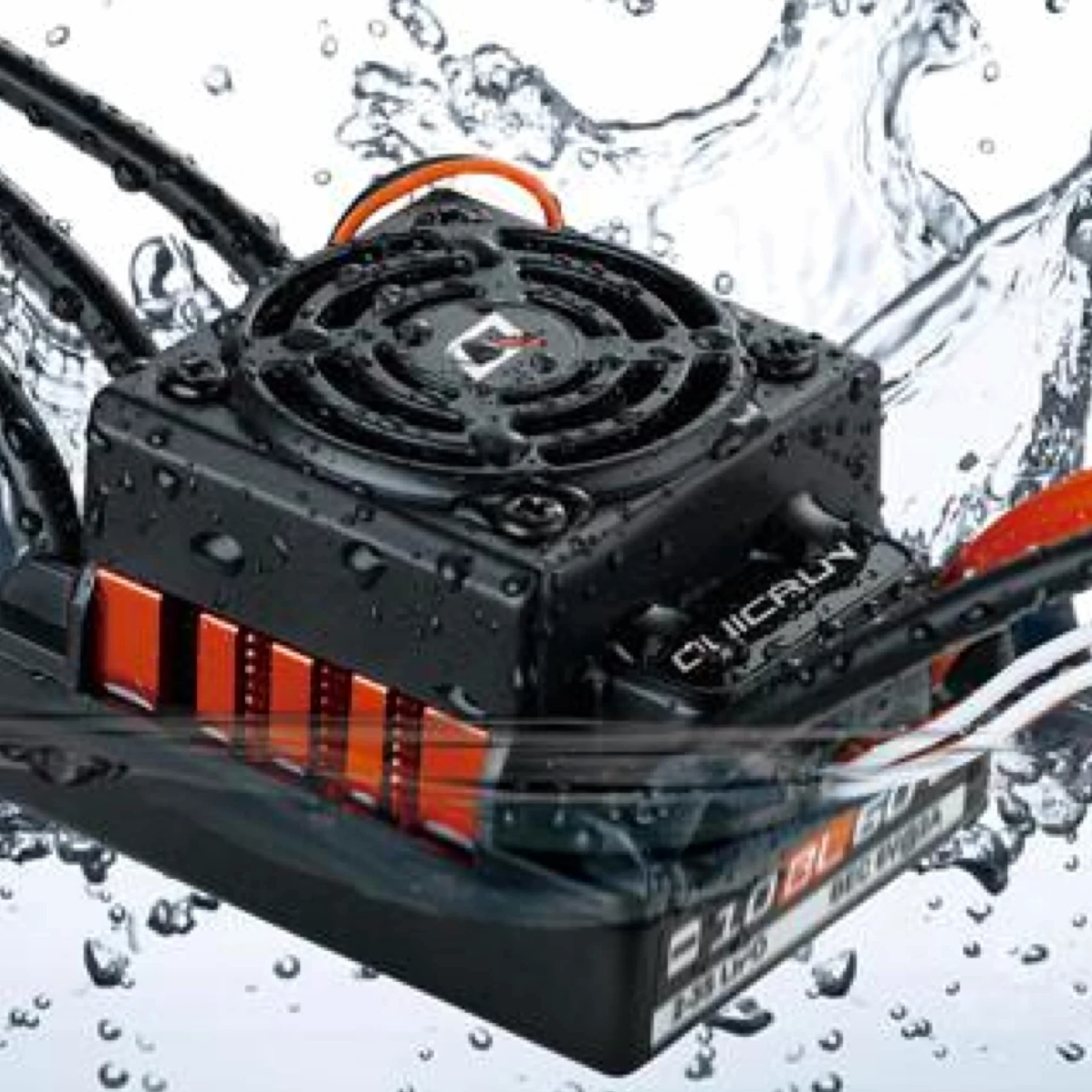Hobbywing 30105060004 Quicrun-WP-10BL60 Impermeabile ESC 1/10 Comandi Auto