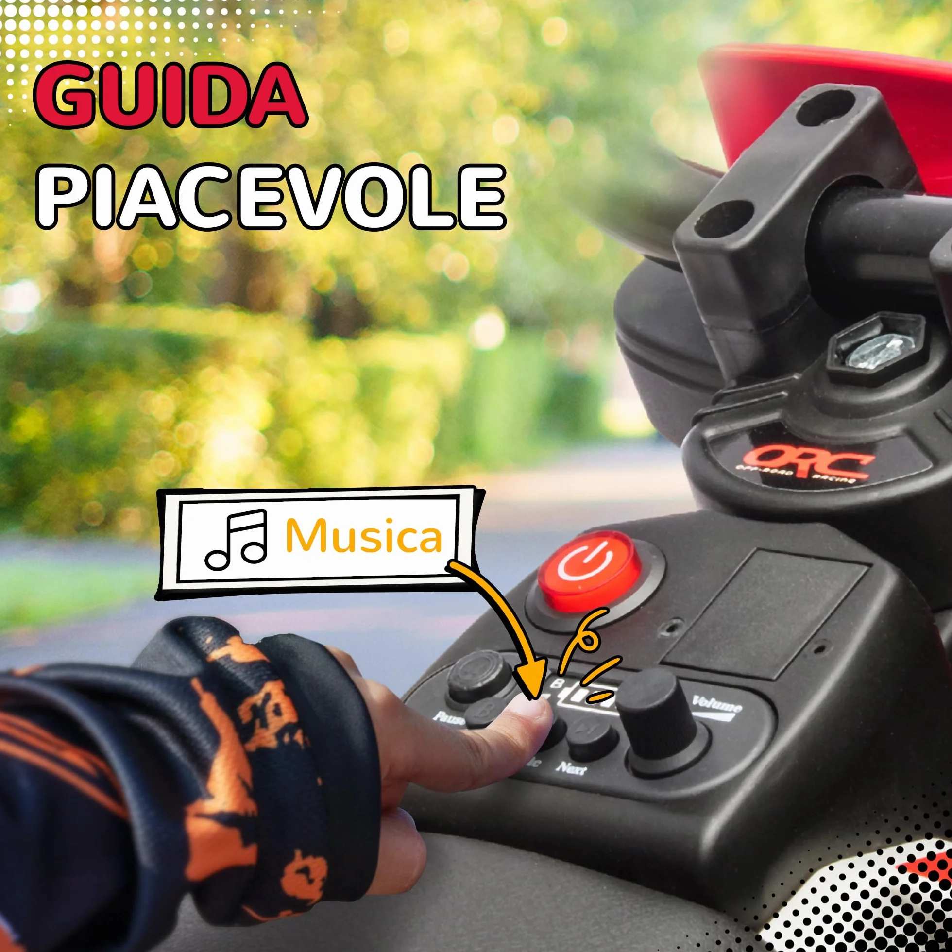AIYAPLAY 12V Moto Elettrica per Bambini 3-6 Anni con 2 Motori e Acceleratore Manuale, Mini Moto Cross per Bambini con Sospensione, Ruote Rimovibile, Indicatore di Carica, Suoni, 2.4-5km/h, Rosso