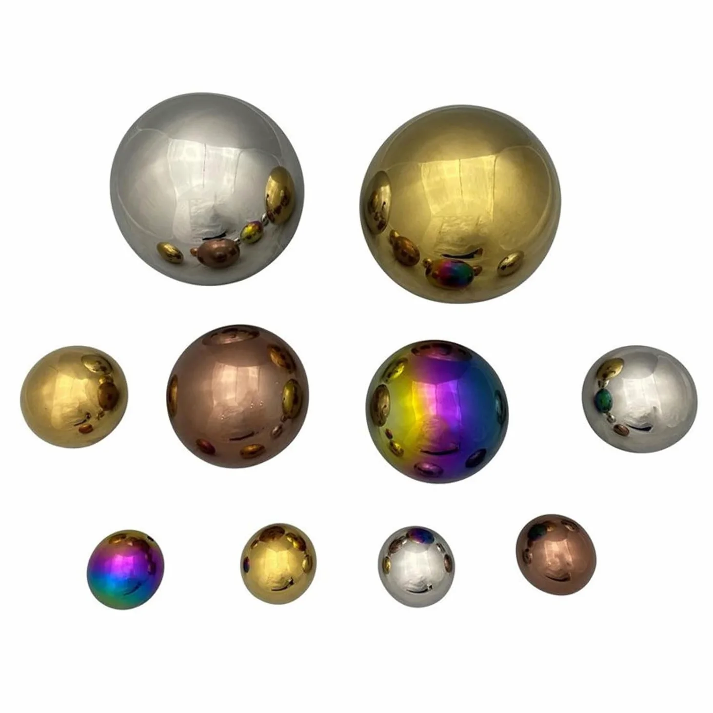 Palline Metalliche ad Alta Riflettenza per il Gioco e l'Esplorazione Sensoriale