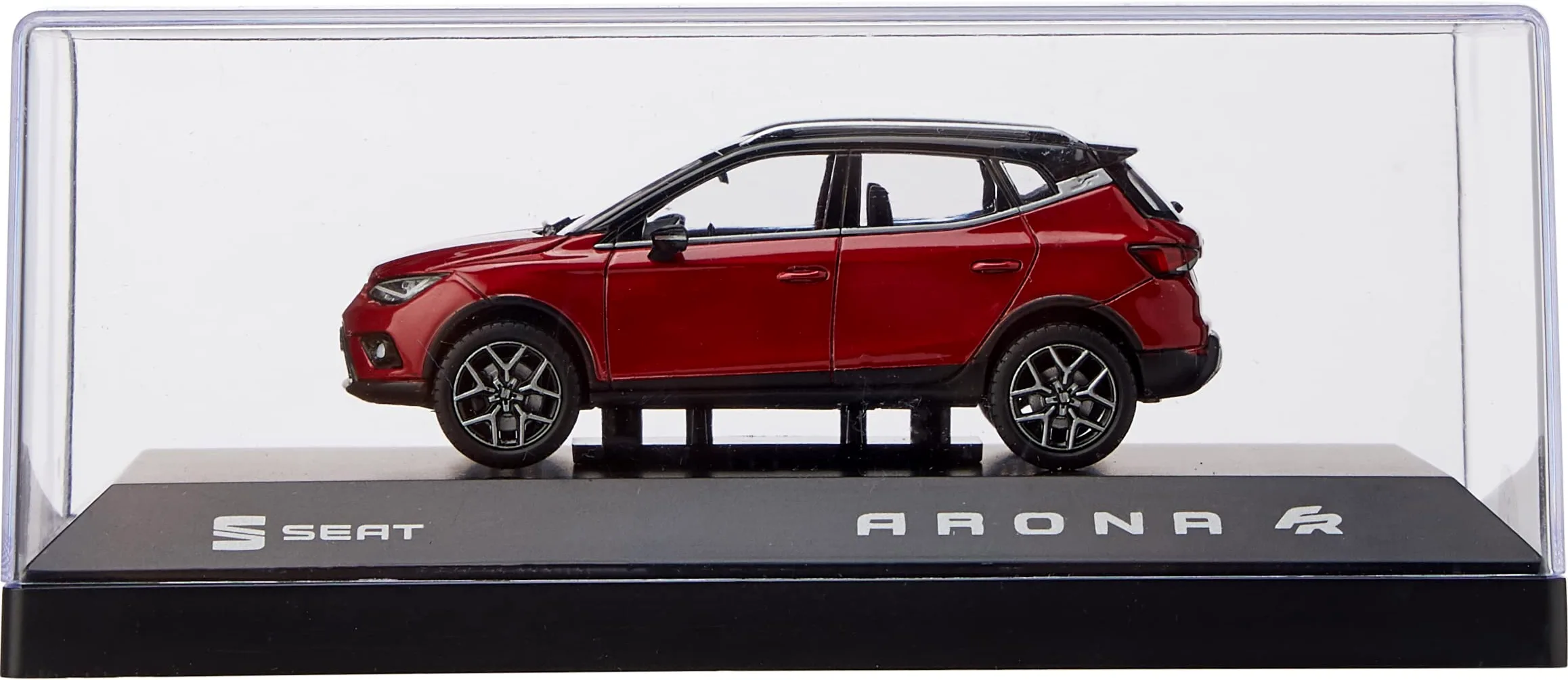 SEAT 6H1099300HBQ Arona FR Modellino Auto 1: 43 Originale Miniatura, Rosso