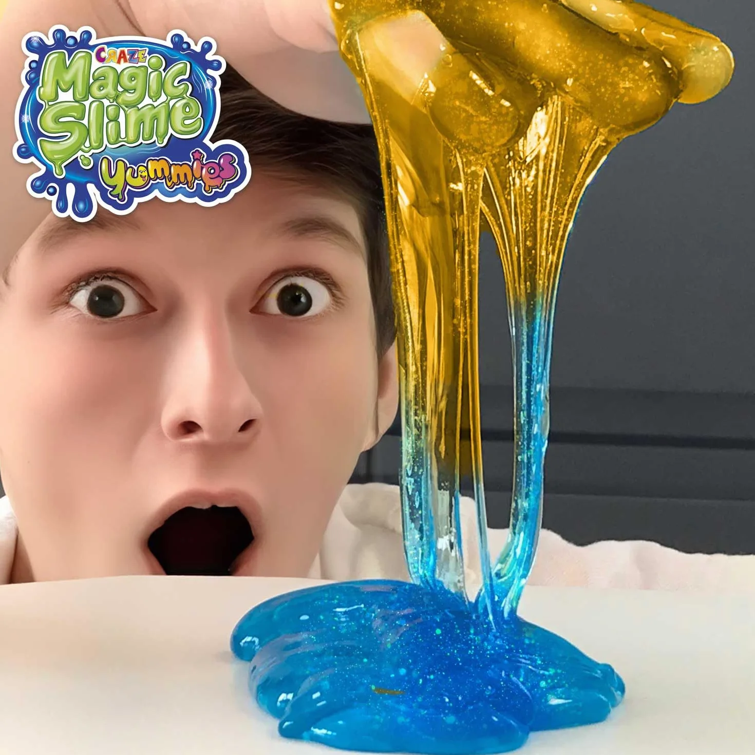 Craze Magic Slime YUMMIES Melma per bambini in colori al neon 85 ml