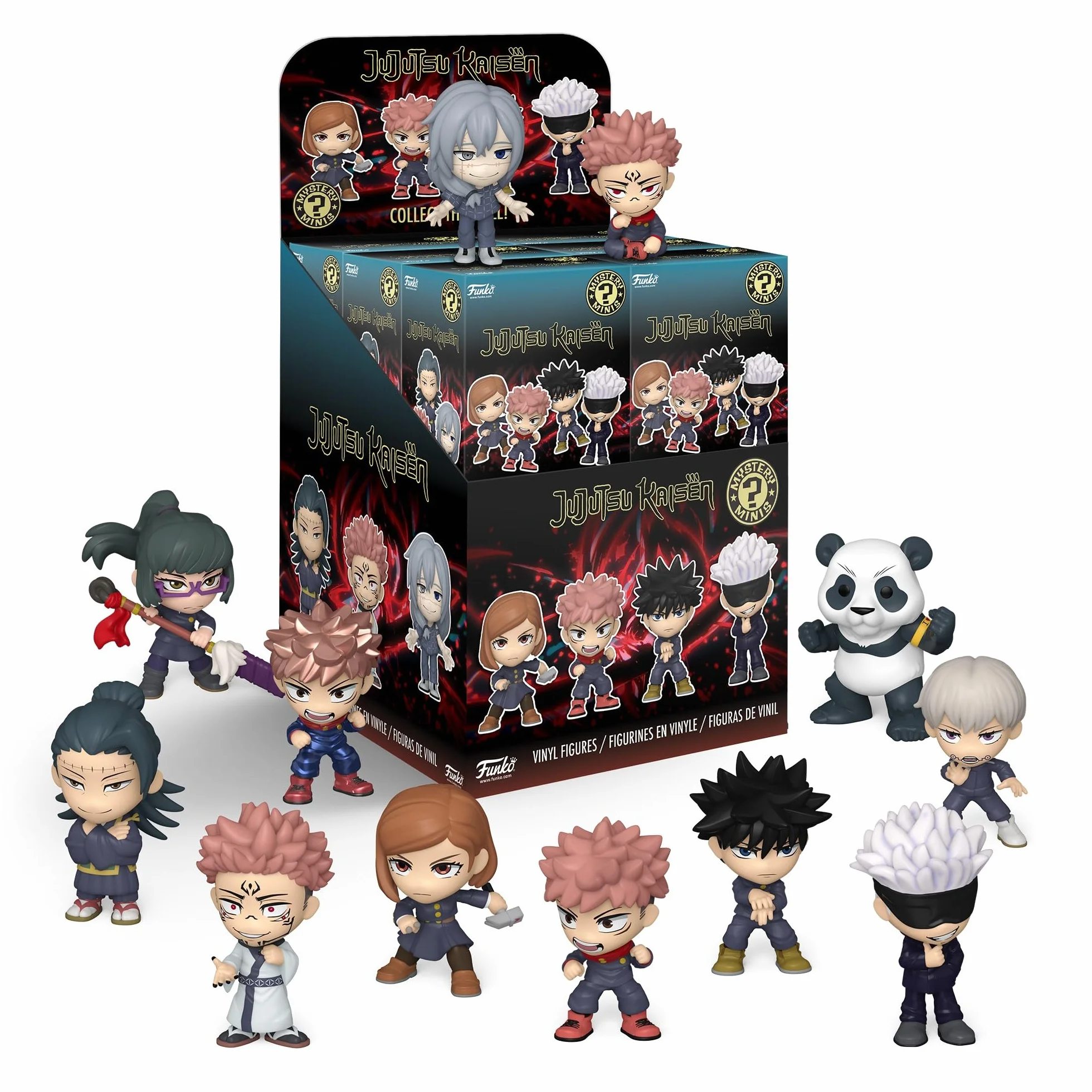 Funko Mystery Mini - Jujutsu Kaisen - 1 Of 12 To Collect - Styles Vary- Figura in Vinile da Collezione - Idea Regalo - Merchandising Ufficiale - Giocattoli per Bambini e Adulti - Anime Fans