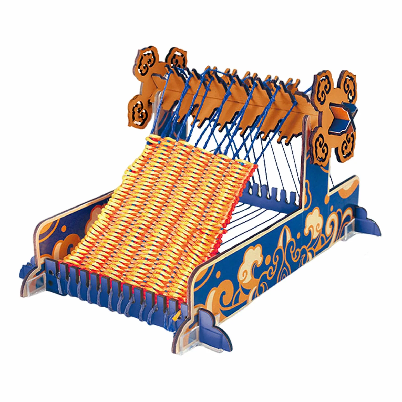 Cushangty Kit Tessitura per Bambini Set Creativo con Telaietto per Ragazze | Materiali Artistici Educativi per Realizzare Sciarpe per Animali Sottobicchieri Borse per Telefoni Portabicchieri