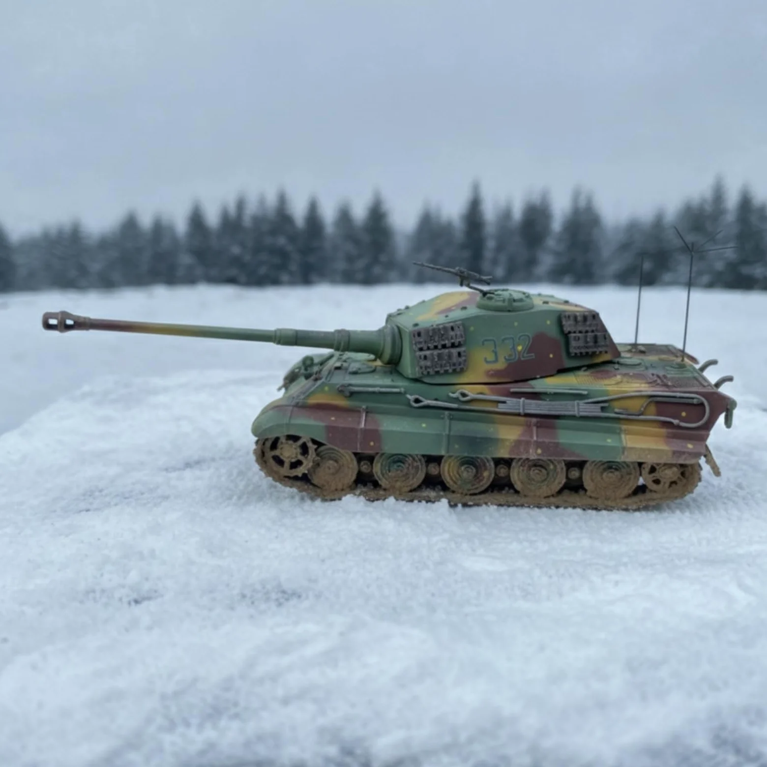 Alloy Vehicle Carro Armato Modello in 1/72 Veicolo Miniatura Storica Lega Peso Circa120g Torretta Girevole Canna, style to 2