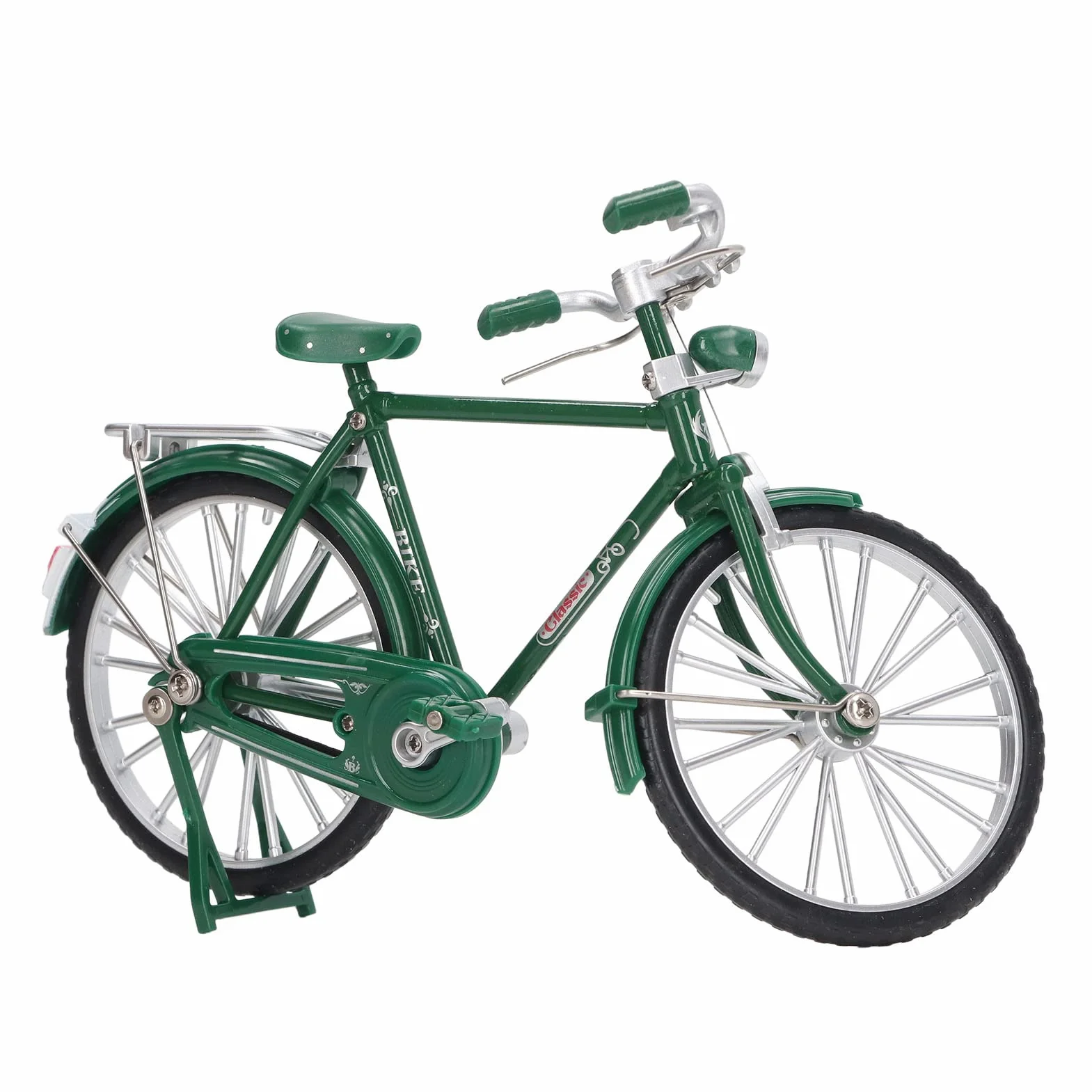 Hidyliu Modello di Bicicletta di Simulazione in Miniatura Vintage in Lega 1:10 Struttura Squisita per la Decorazione Domestica Realizzata in Materiale in Lega Resistente (#2)