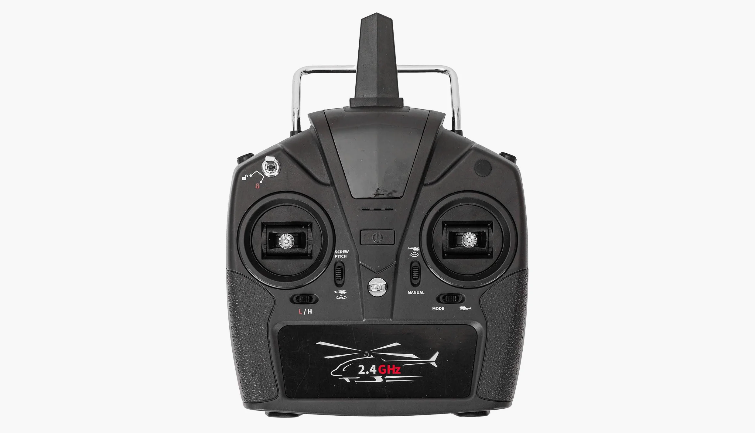 Amewi Bell 206 PRO brushless CP Elicottero 6 canali 6G RTF RC telecomandato, bianco/rosso