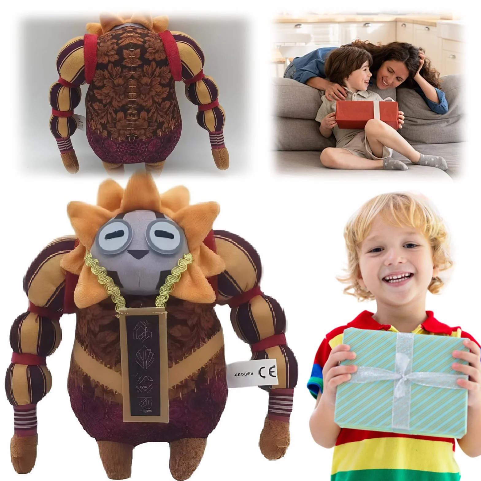 CHANGYUE Expedition 33 Esquie Peluche Figurina, Gioco Anime Farcito Simpatico Cartone Animato Peluche da Collezione Regali per Gli Appassionati di Giochi Bambini (B)