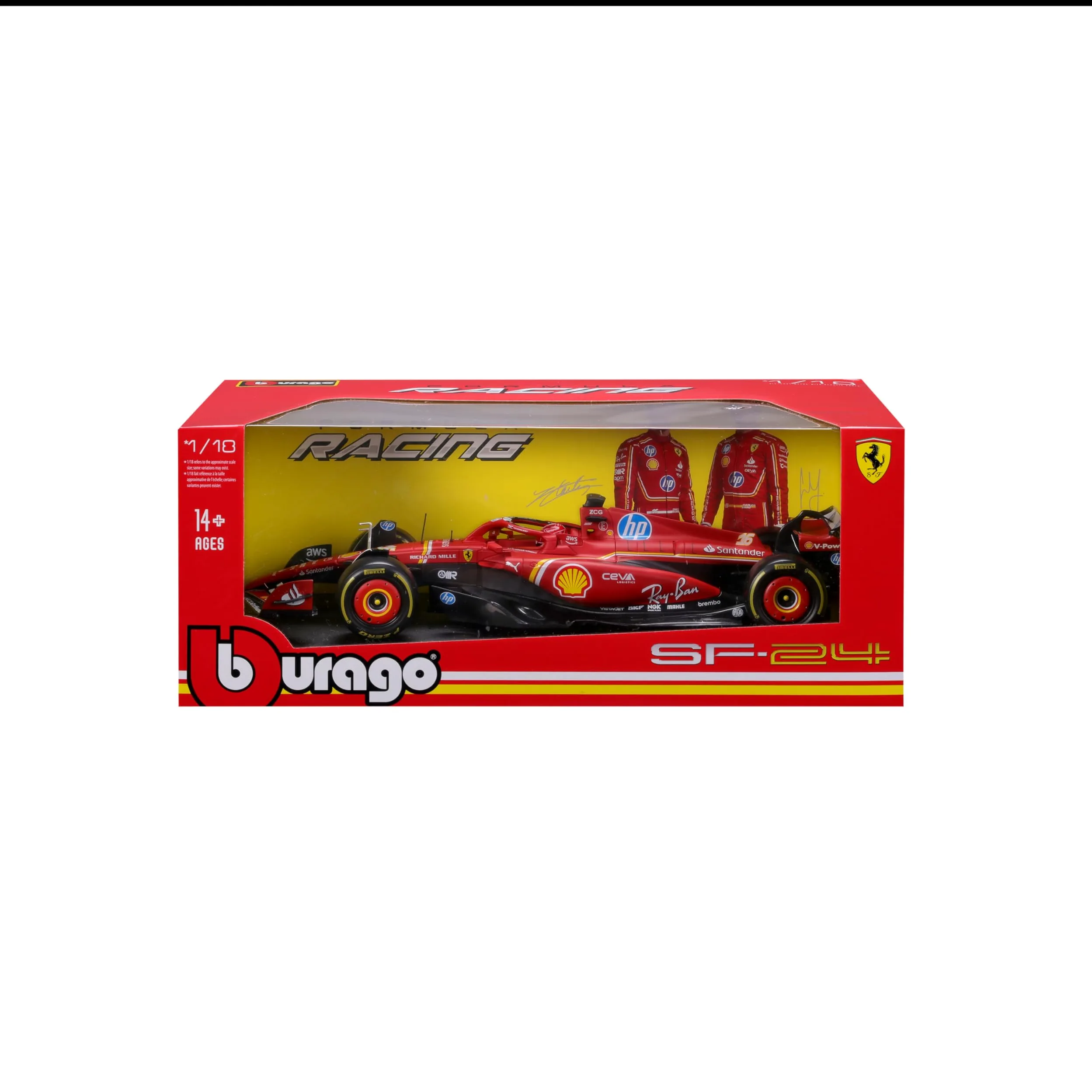Bburago 1:18 SFR Ferrari Season Car (2024)