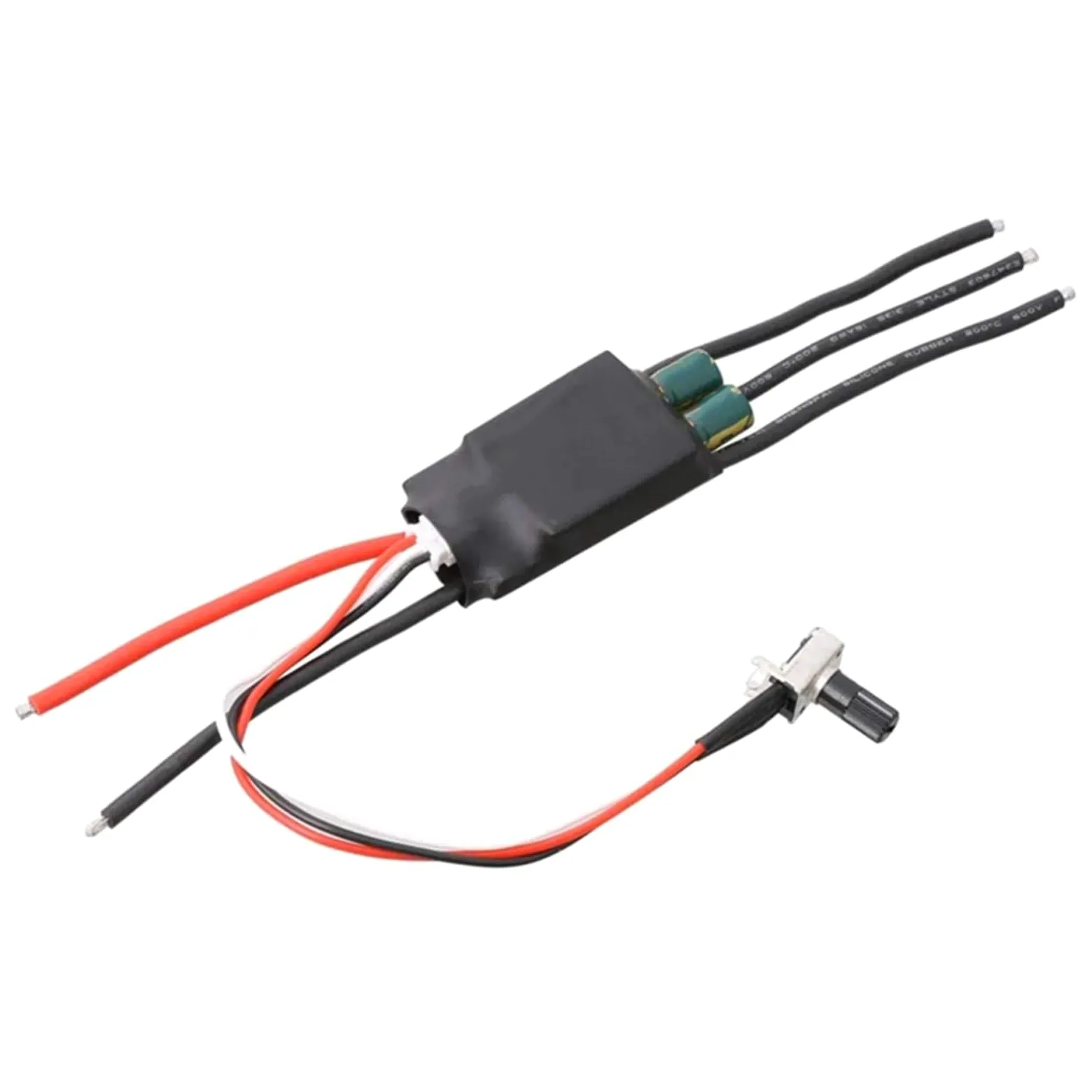 DC 7-24V 200W BLDC 3 Per Fase Brushless ESC Driver Del Motore Scheda Di Azionamento Regolatore Velocità Con Potenziometro Modificato Veicolo ESC RC