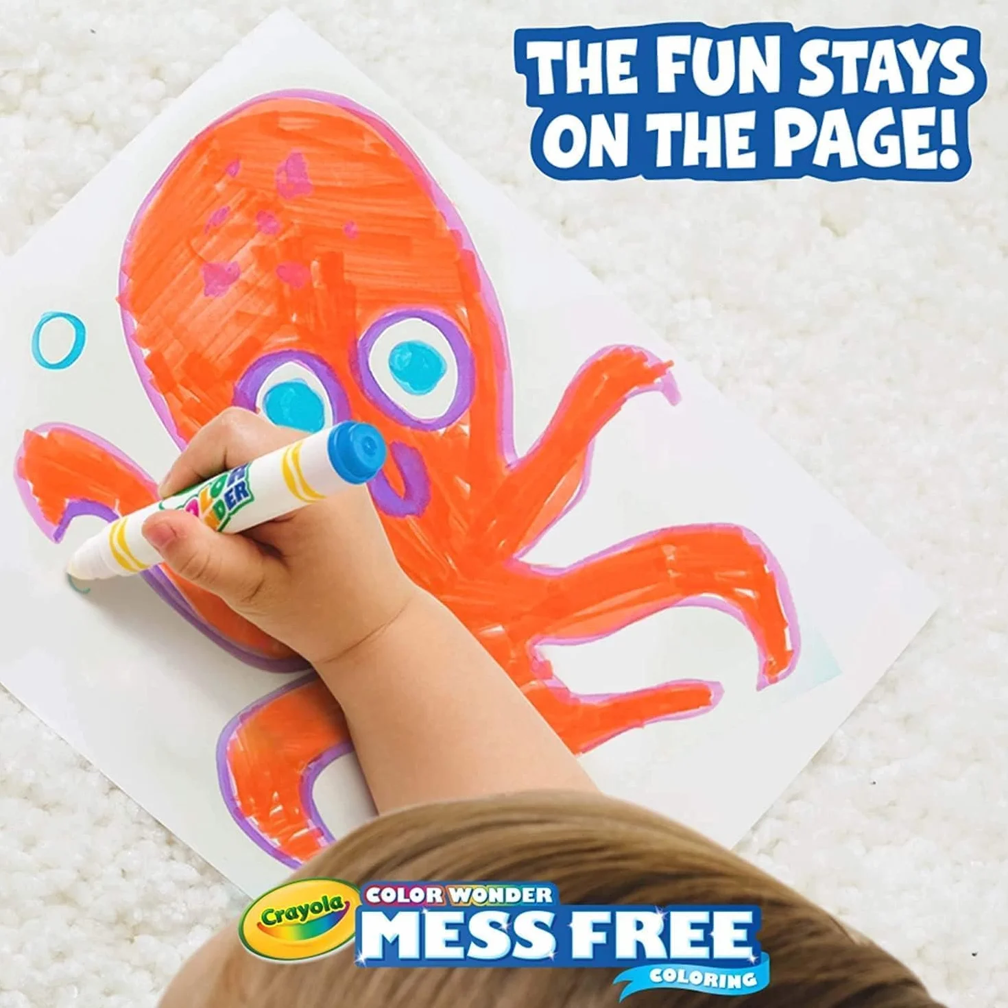 CRAYOLA Color Wonder Spidey Coloring Set 18 Pagine 4 Pennarelli Senza Macchia Attività Creativa Bambini 3-5 Anni