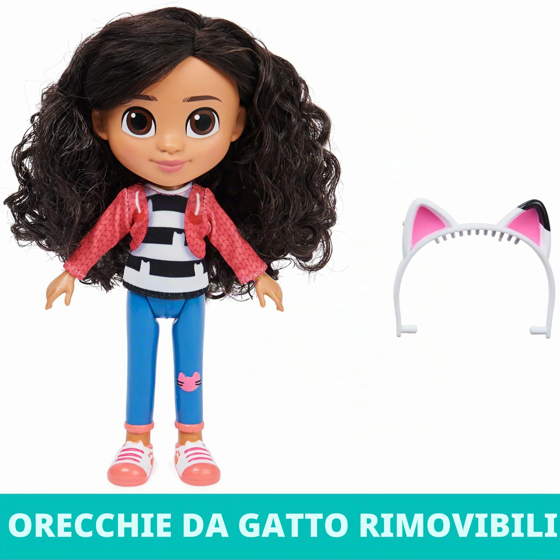Gabby's Dollhouse, La bambola di Gabby, personaggio di Gabby, giochi per bambini dai 3 anni in su