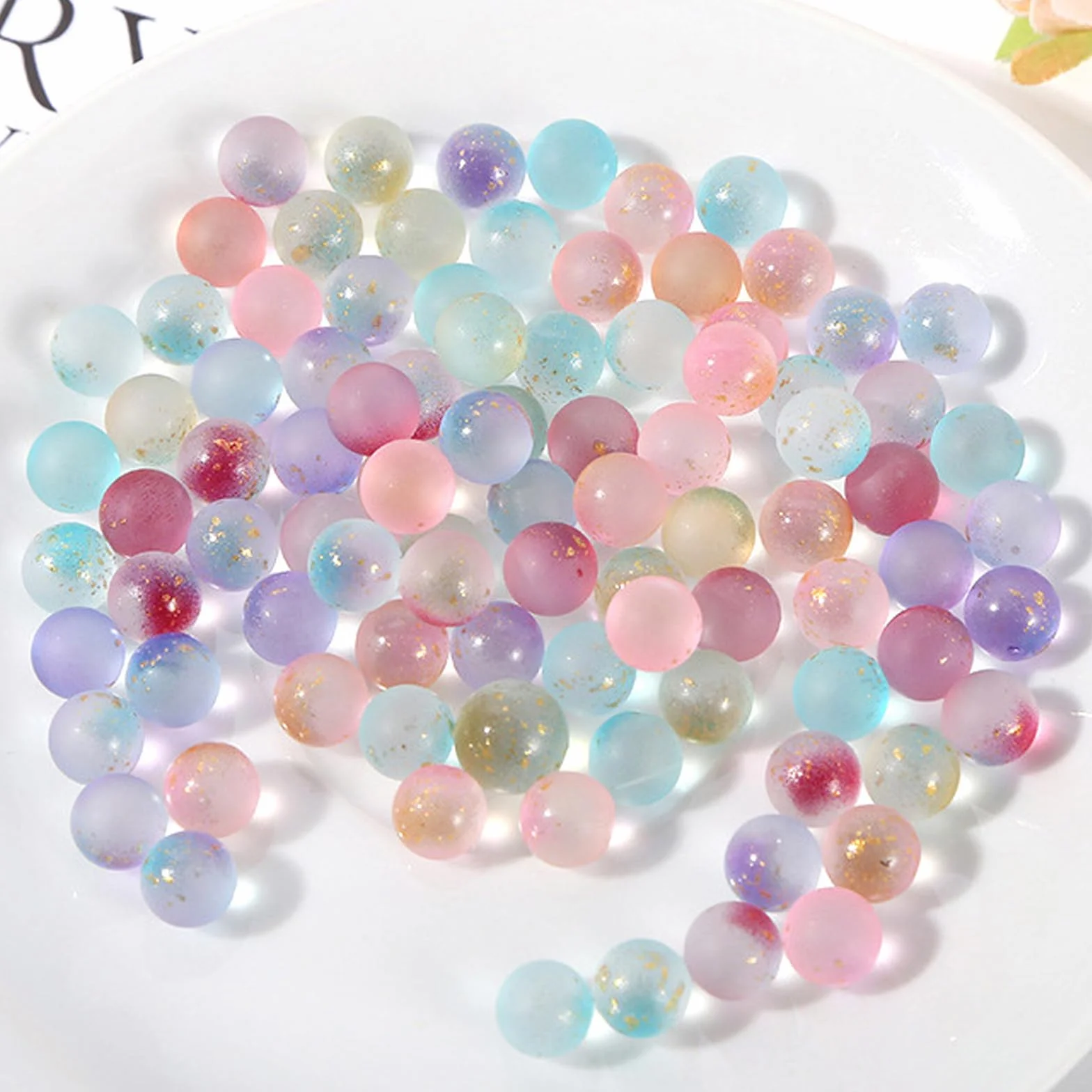 Biglie di Vetro Colorate 10mm 200 Pezzi per Bambini 5+