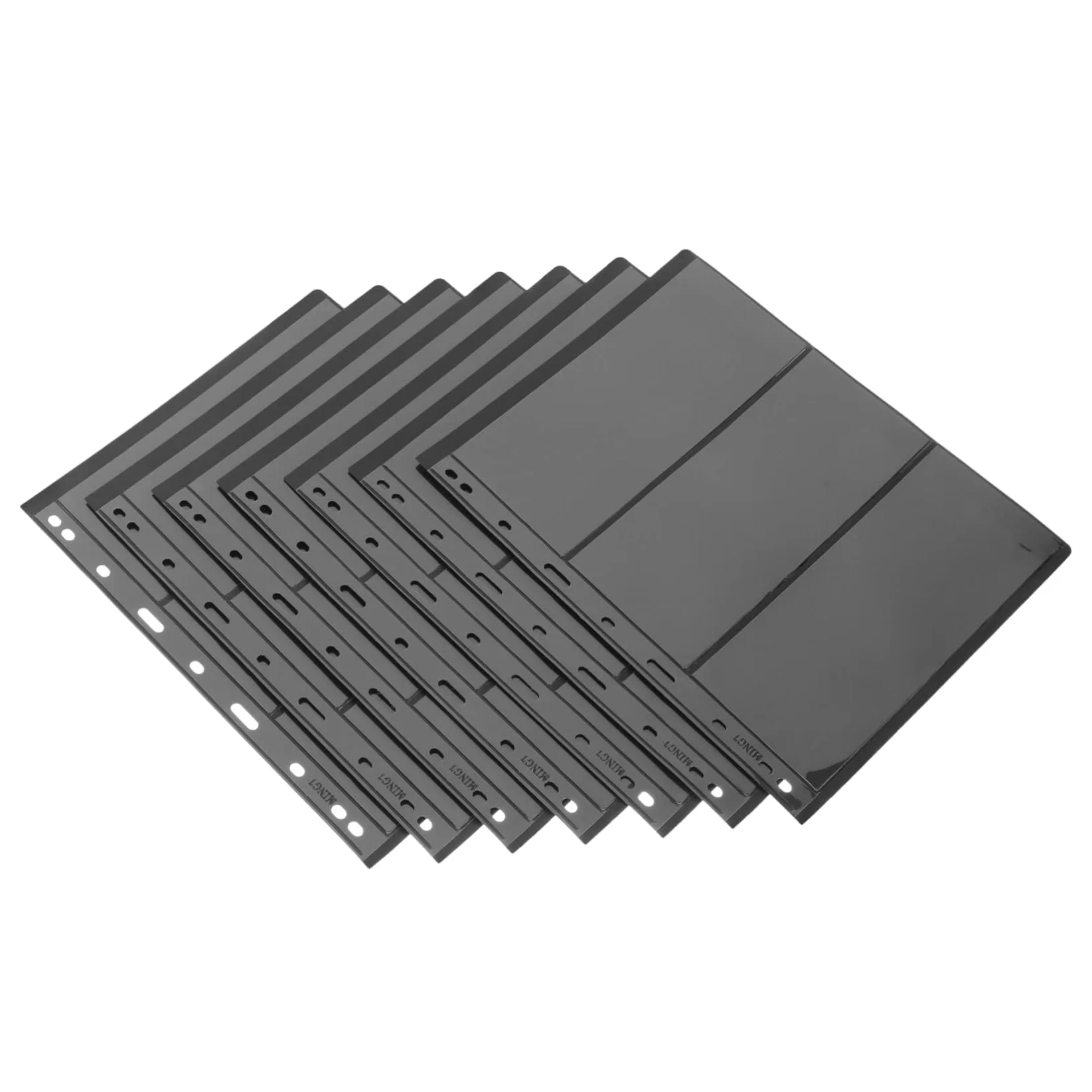 Hohopeti 10fogli Raccoglitore Scatola Espandibile in Pvc Di Libro Di Francobolli Mobili Per Collezionisti Porta Francobolli Trasparente Riutilizzabile e Cancellabile Tasca Porta