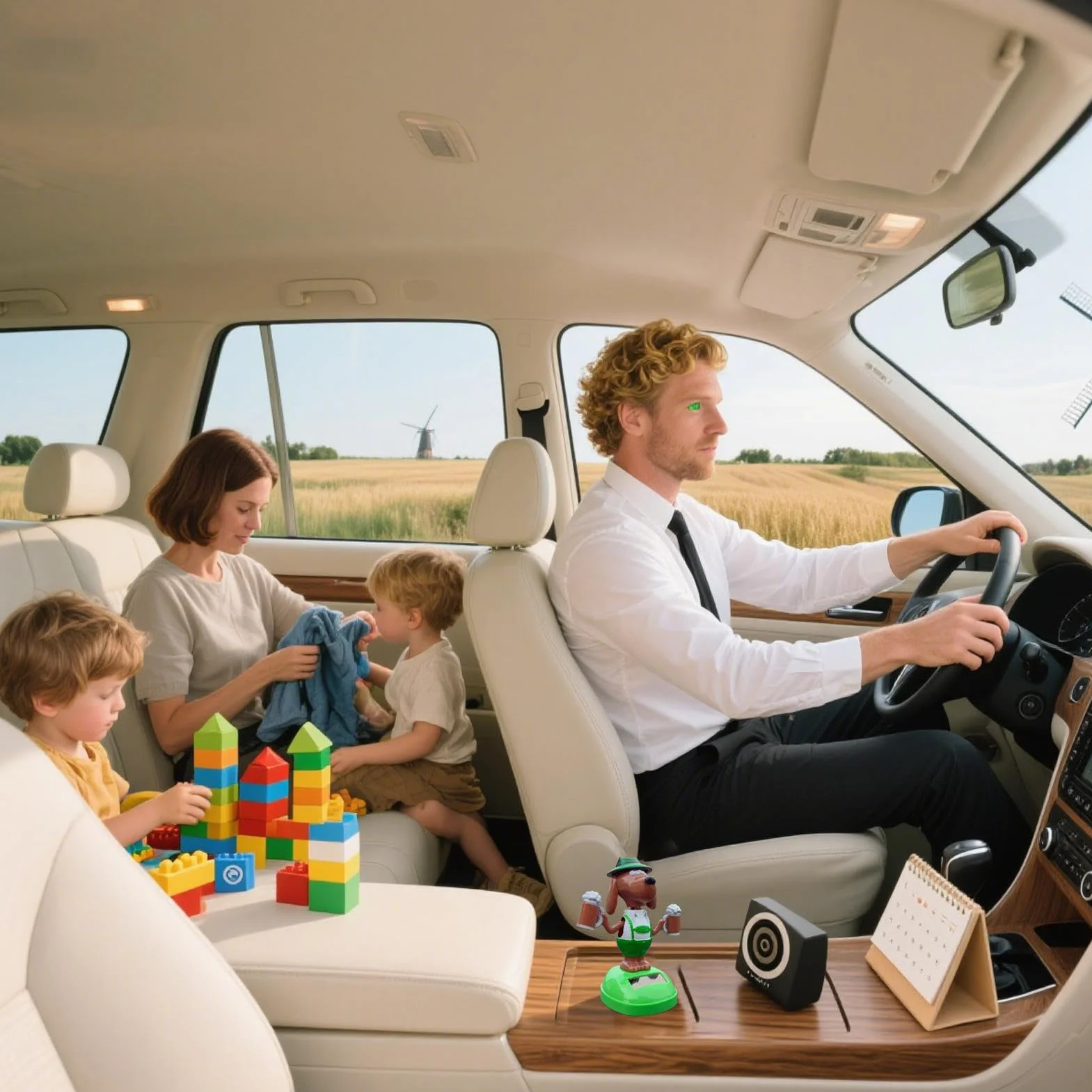 Accessori Auto Per Cruscotto, Pupazzo A Energia Solare Che Oscilla Automobilistico, Giocattolo Divertente Con Figure Danzanti Per Interni Auto E Camion