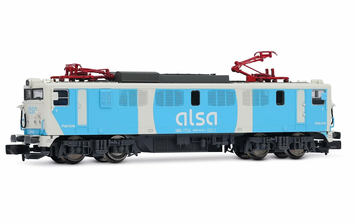 ARNOLD HN2610S ALSA Locomotiva elettrica Classe 269 Bianco-Blu DCC sonoro