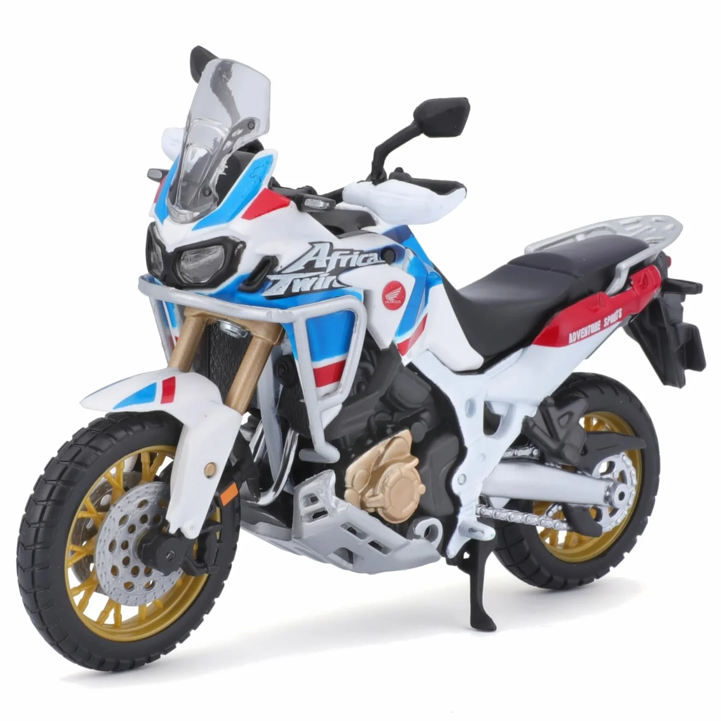 Bburago B18-51082 Honda Africa Twin Adventure, Modelli e Colori Assortiti, Scala 1:18