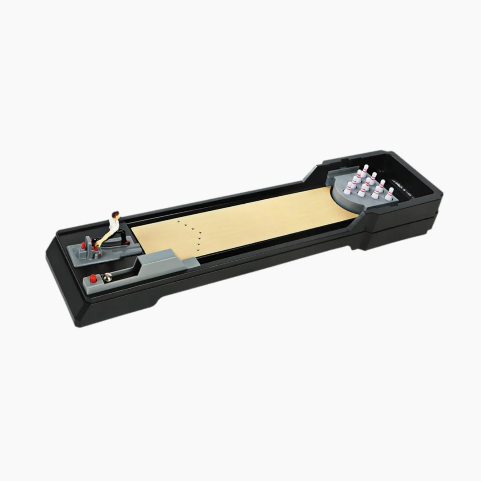 Giocattoli da scrivania per ufficio, tavolo da gioco sportivo, mini set da bowling per divertimento all'aperto e al chiuso, antistress, intrattenimento per bambini e