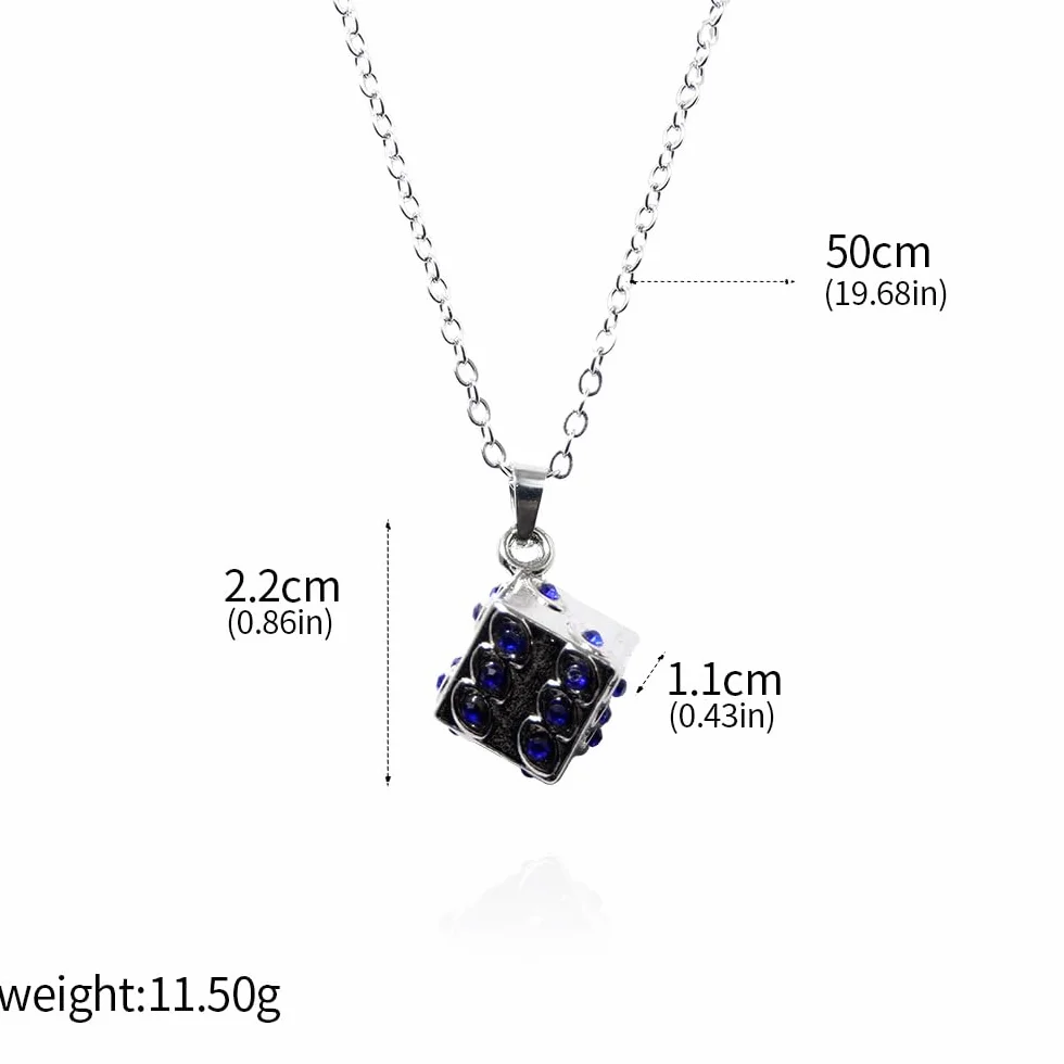 GojoSatorus Collana Argento Elegante Ciondolo Cosplay Accessori