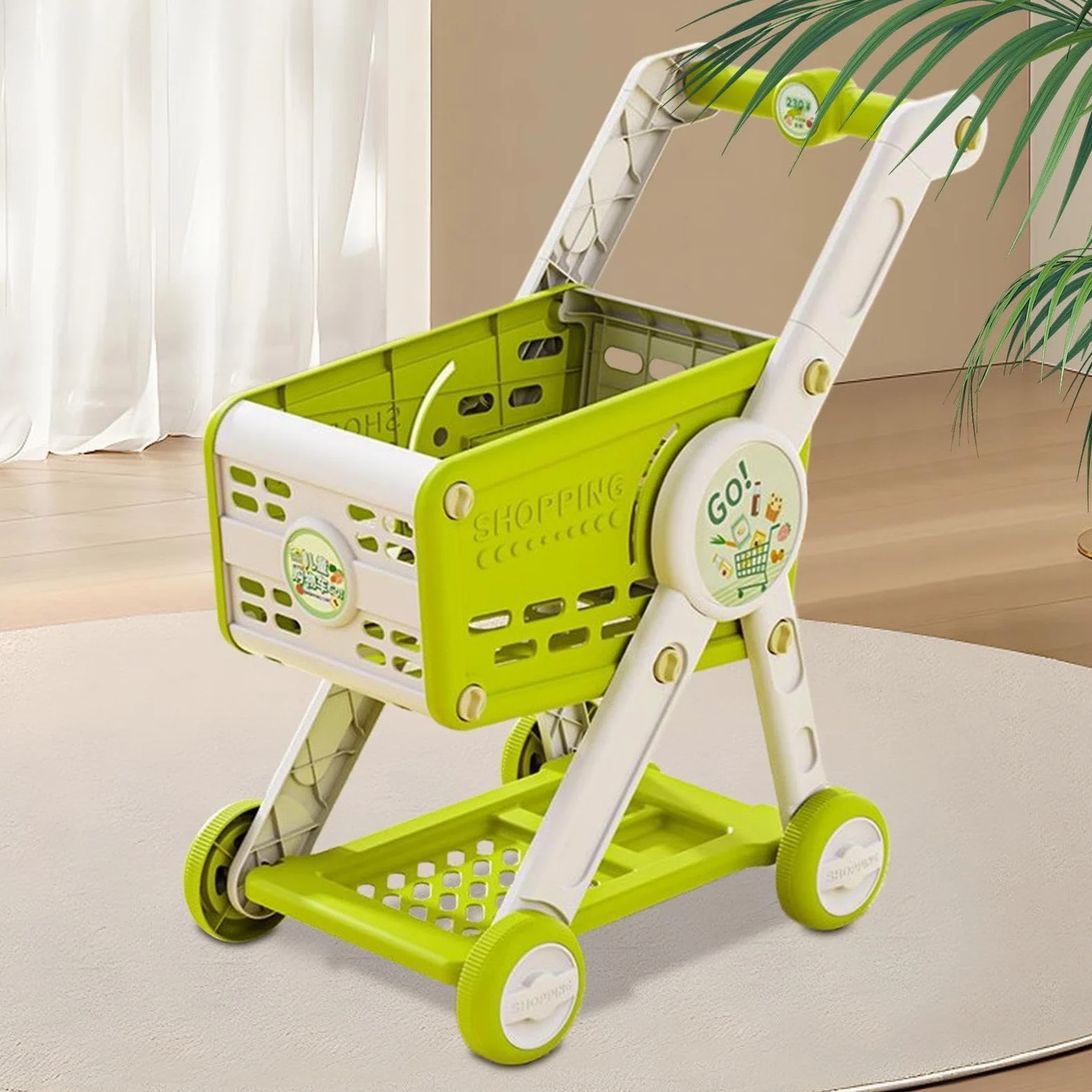 Carrello Della Spesa Giocattolo Cesto Della Spesa Giochi Supermercato | Cucina Bambini Role Play 1 3 Anni Bambine Casa Delle Bambole