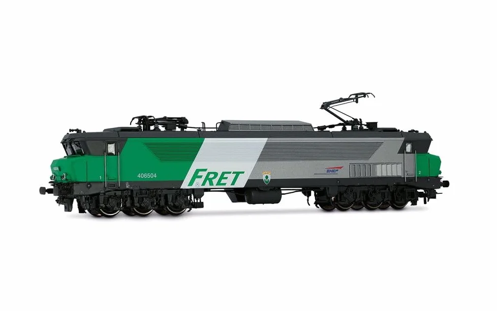 JOUEF HJ2453 SNCF, CC 6504'Vitry-Sur-Seine' in livrea verde'FRET', EP; Locomotiva elettrica V