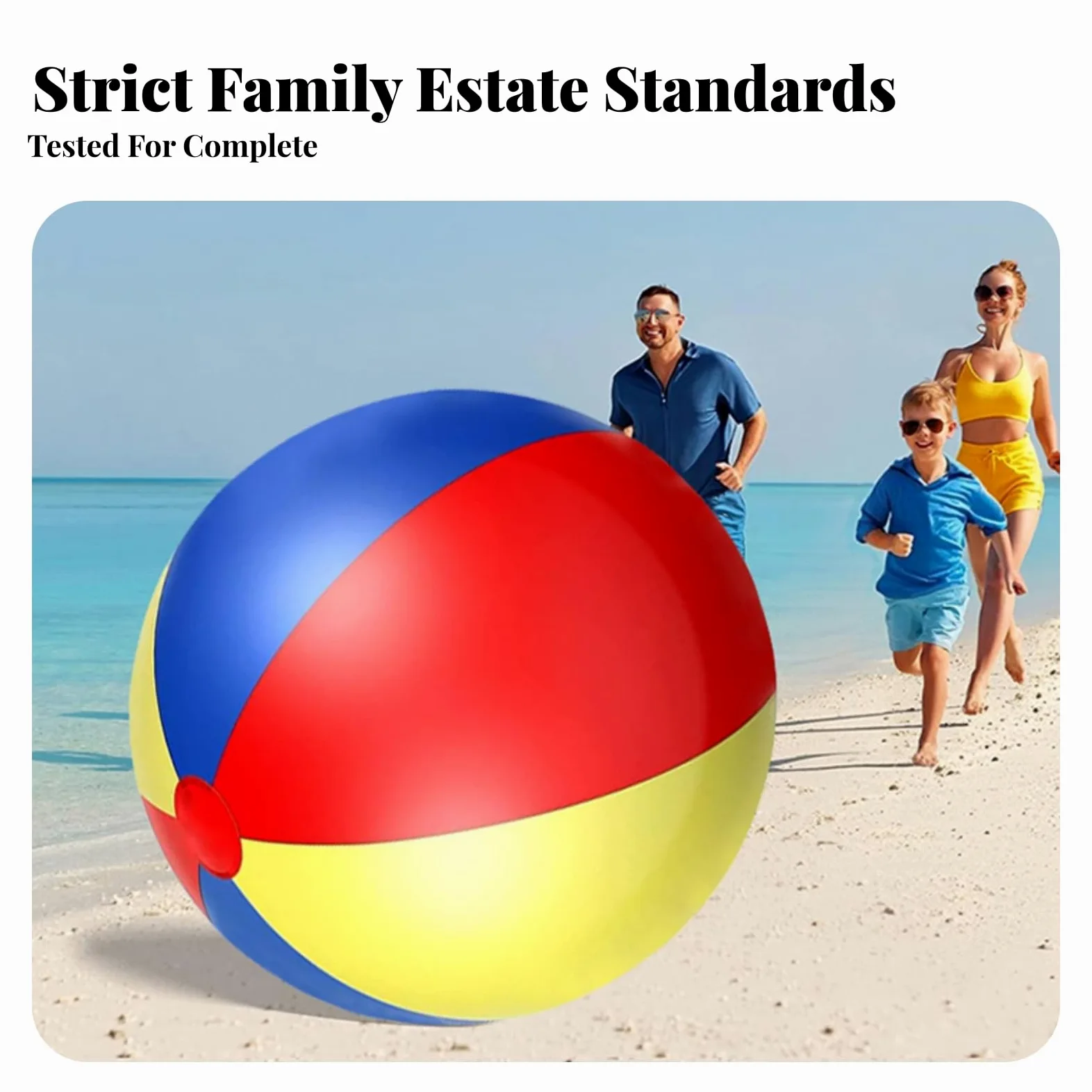 Palla da Spiaggia Gonfiabile a Pannelli Palla da Spiaggia Galleggiante Gioco Estivo per Bambini, All'aperto