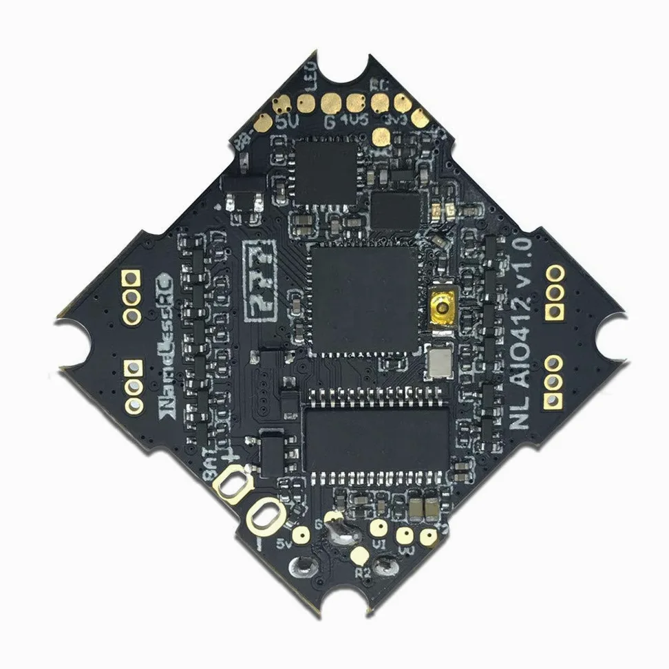 VIDOO F4 Flight Controller Aio Osd Bec E 12A Integrato Bl_S 2-4S Esc per Tinywhoop FPV Racing Drone