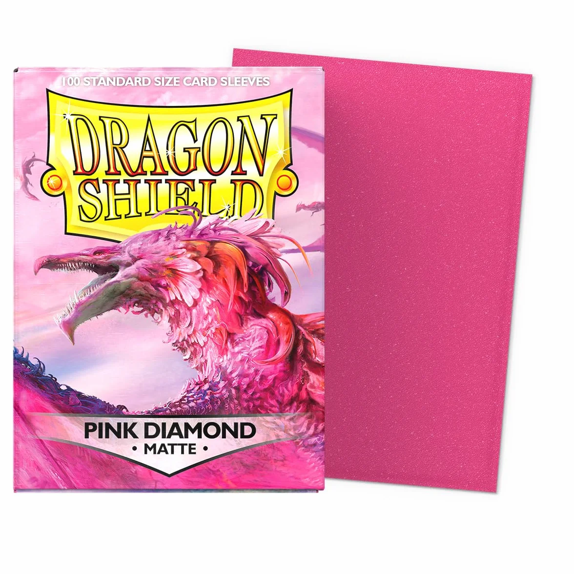 Arcane Tinmen Dragon Shield Sleeves Matte: Pink Diamond Sleeves (Box of 100), AT-11039